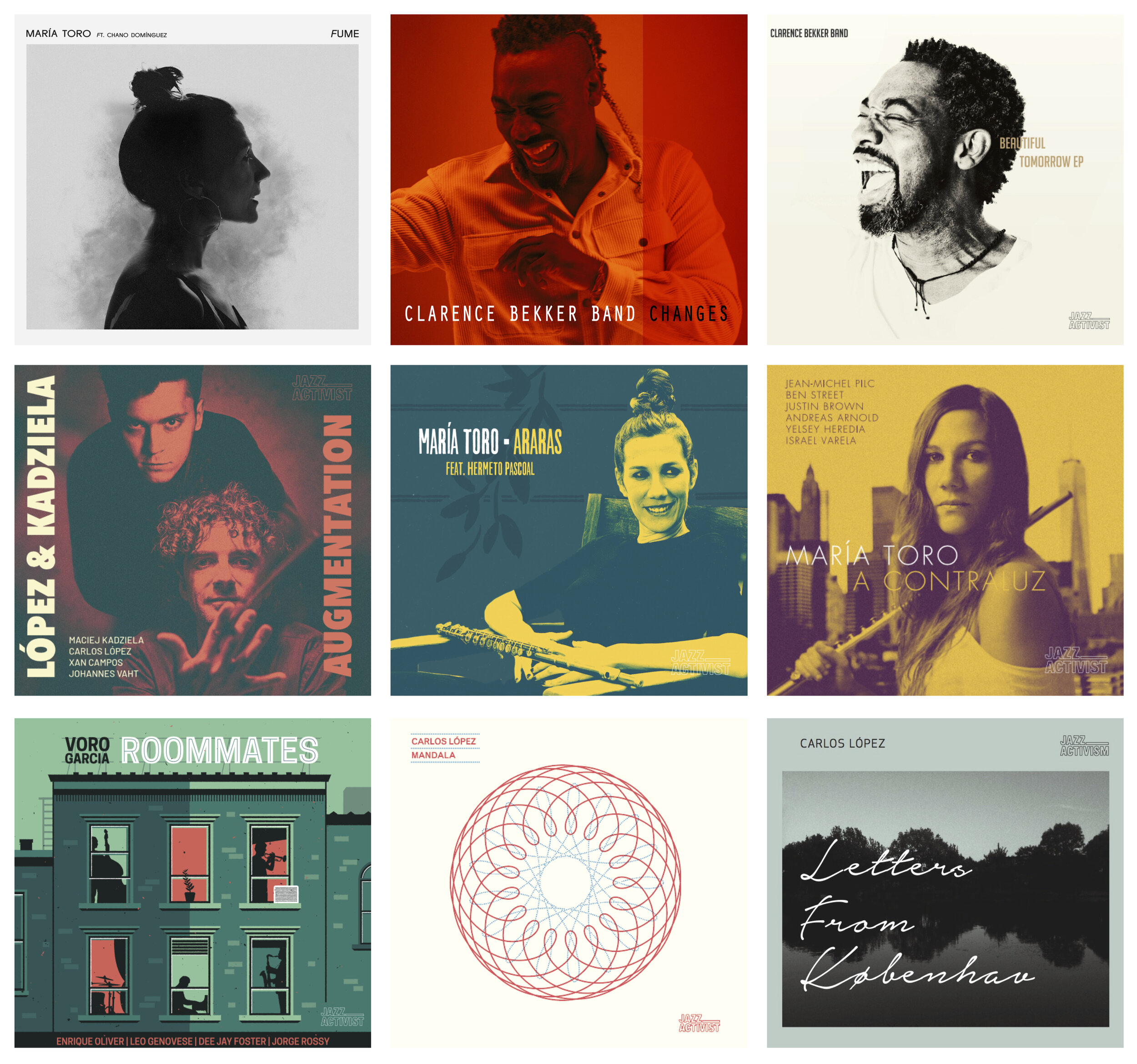 Discografía completa Jazz Activist (9 CD´s + Digital Download)