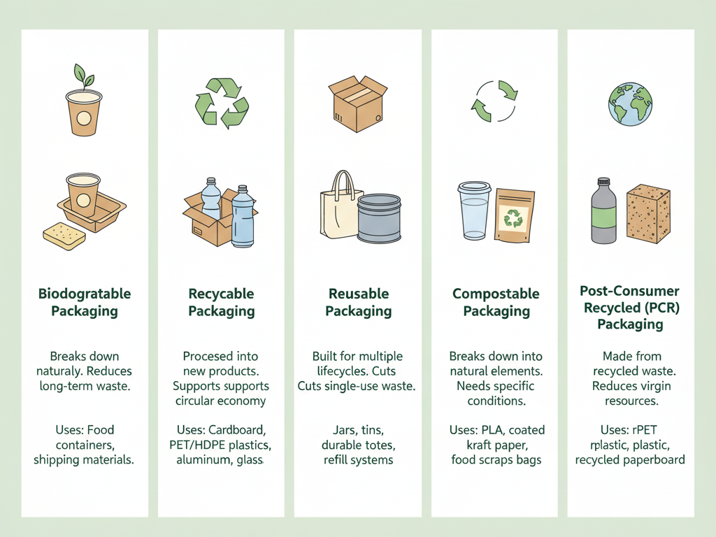 Eco-Friendly Packaging Guide: Types, Benefits & Real-World Examples - MTPak