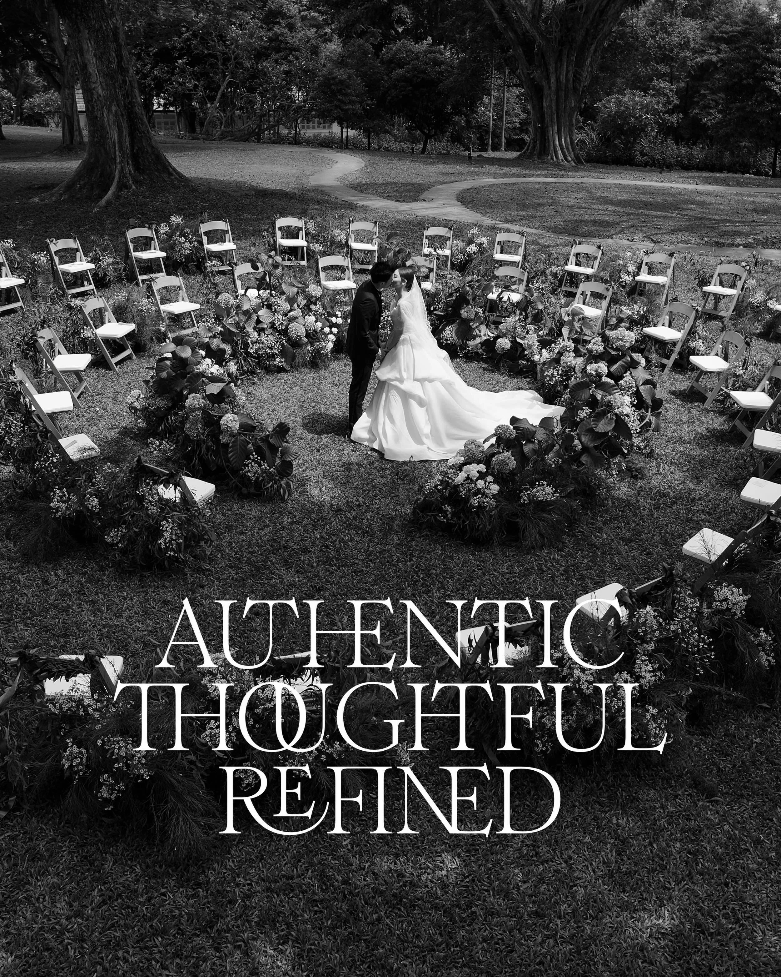 Authentic. Thoughtful. Refined. ✨

Three words that shape every wedding I photograph. Honest moments, considered composition, and timeless imagery that feels as meaningful today as it will decades from now.

Photographer: @sayherheffernanweddings
Vid