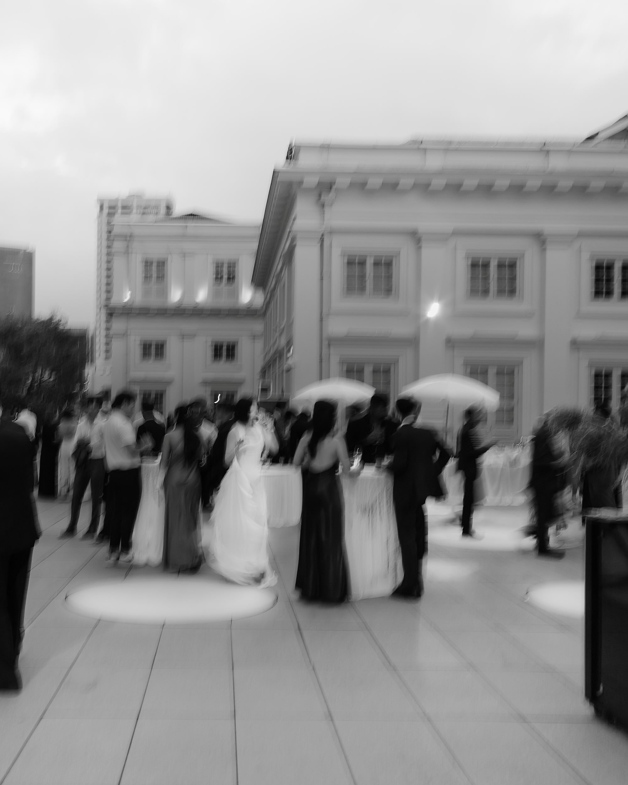 A whirlwind day celebrating the union of M &amp; A. From the iconic @fullertonhotelsg to St. Joseph&rsquo;s Church, and on to the Asian Civilisations Museum, there were thoughtful personal touches woven throughout the day. Paired with a wedding party