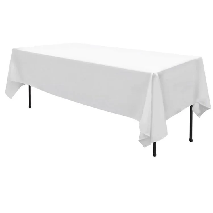 70" x 144" White Tablecloth - £11.00