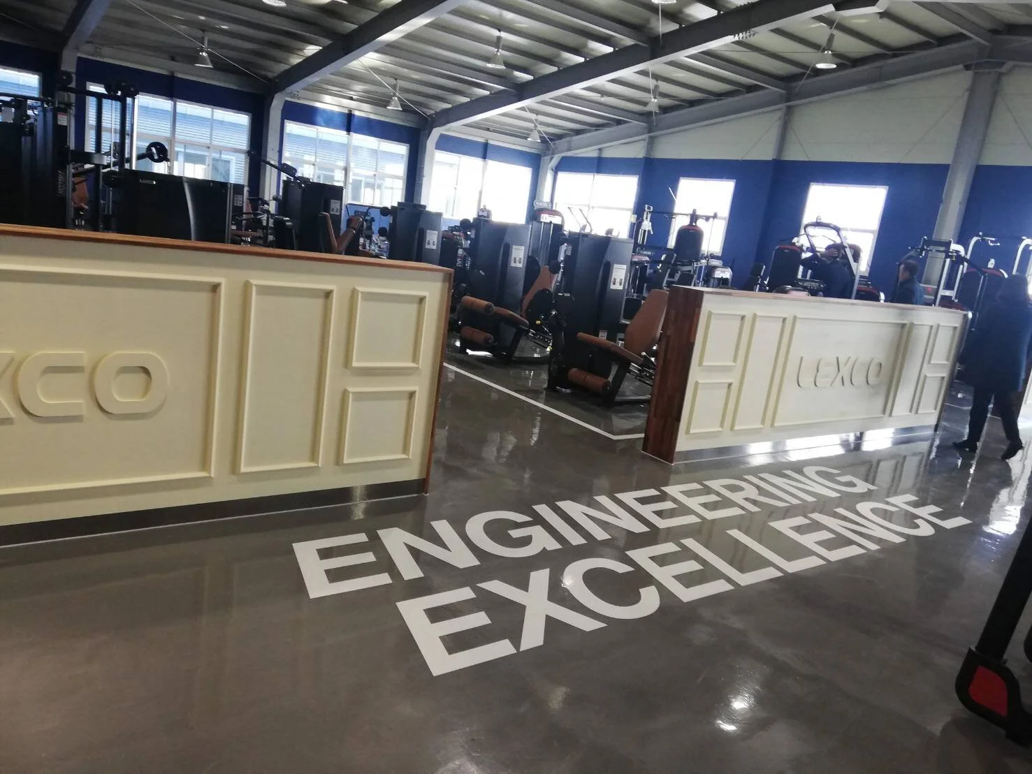 韓国本社内ショールーム