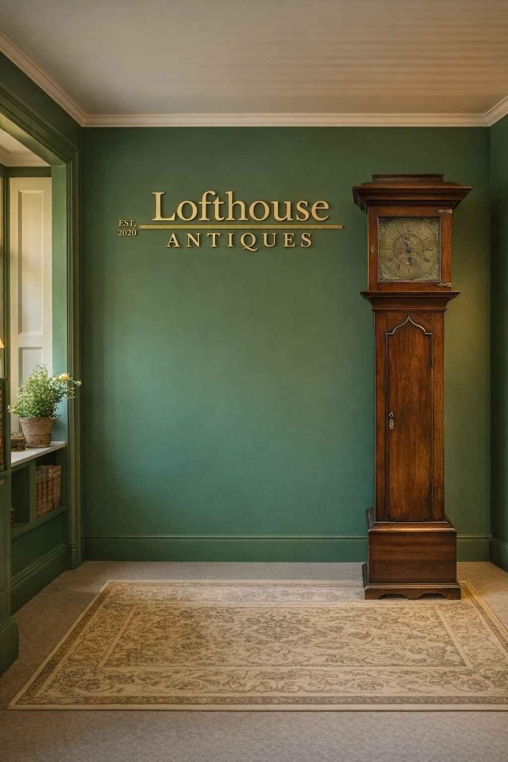 Grandfather Clock by 'William Porthouse of Penrith,' 8-Day, Circa. 1750.