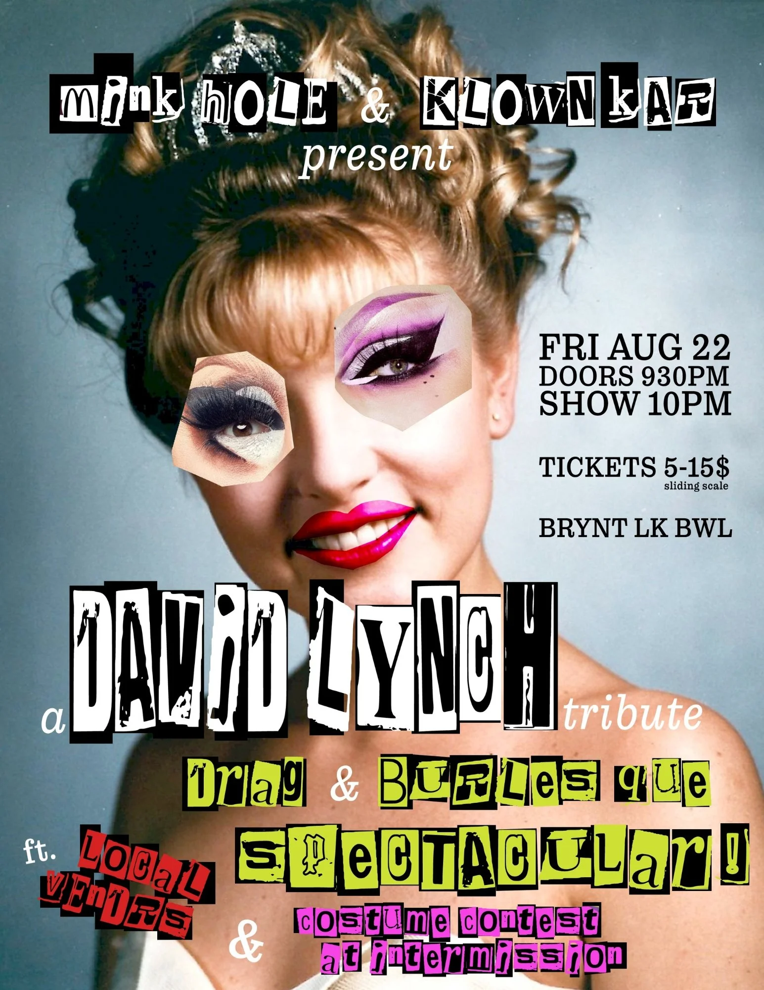 David Lynch Tribute Drag and Burlesque Spectacular