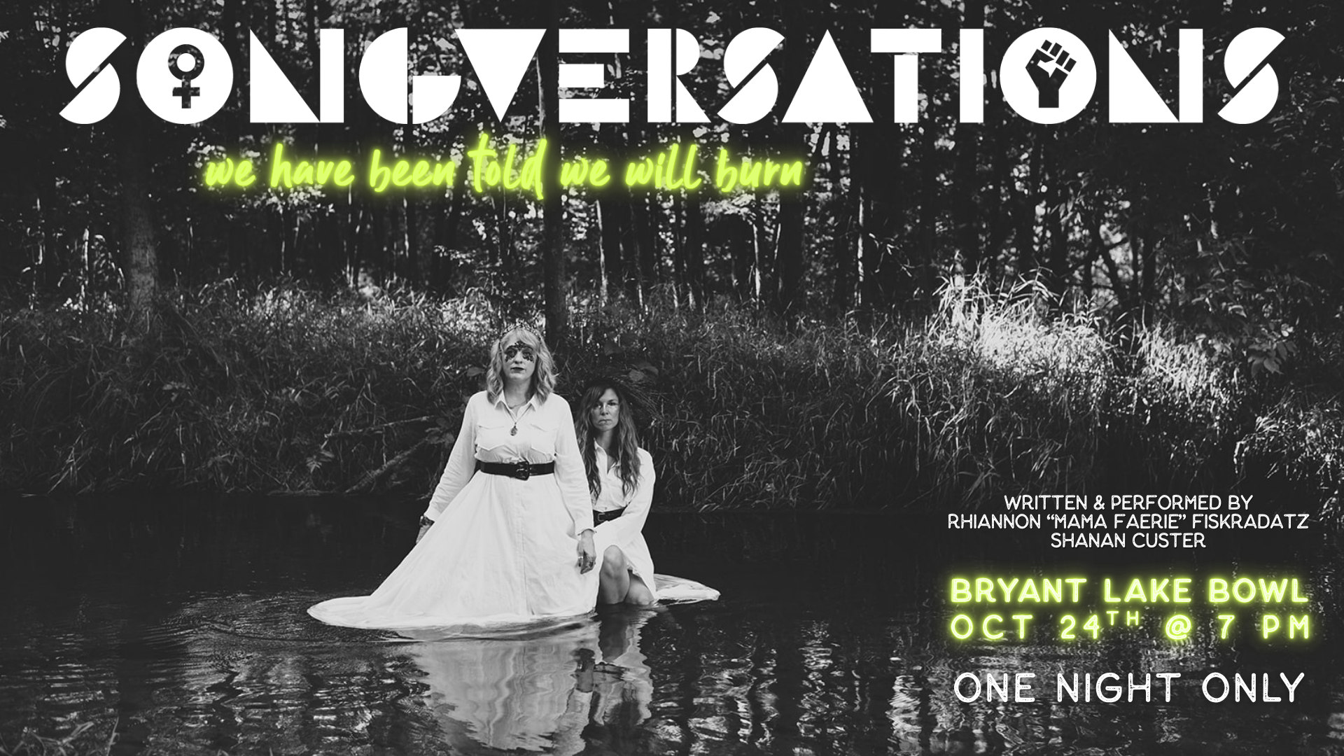 Songversations: we have been told we will burn