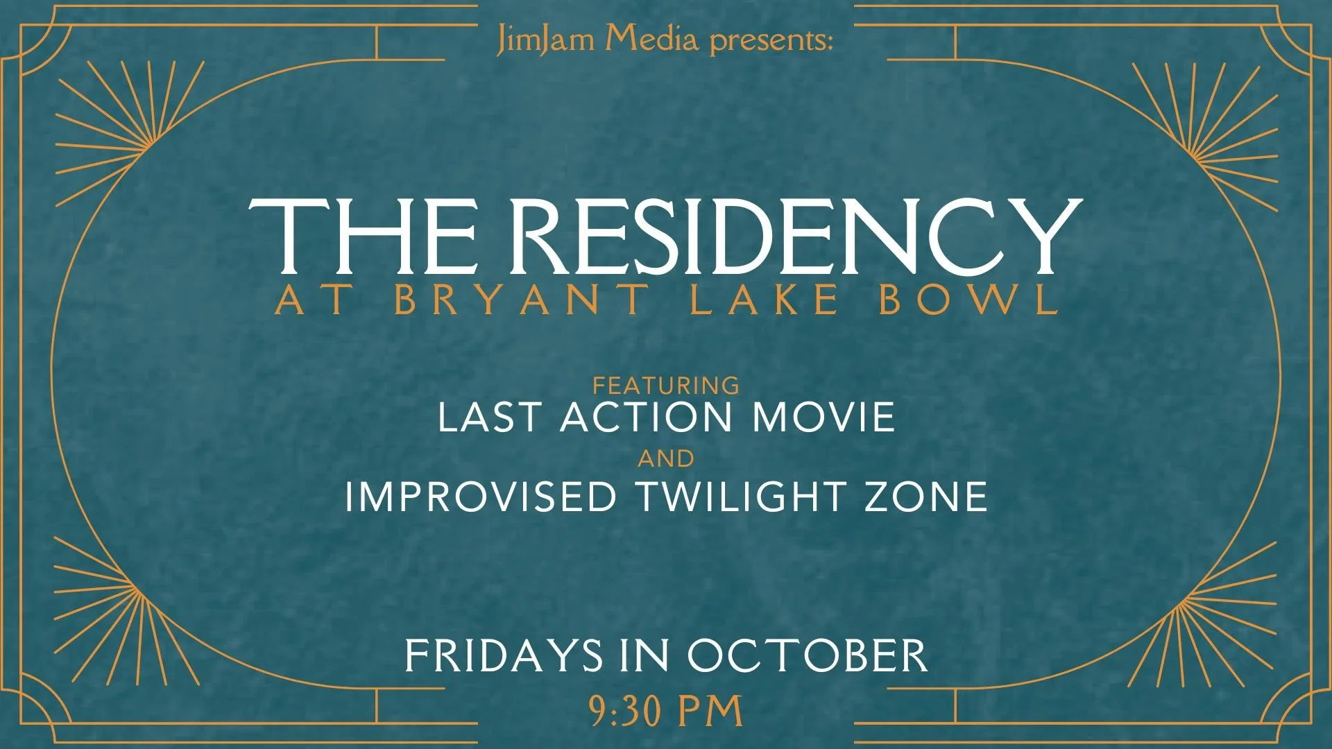 The Residency feat. Last Action Movie and Improvised Twilight Zone