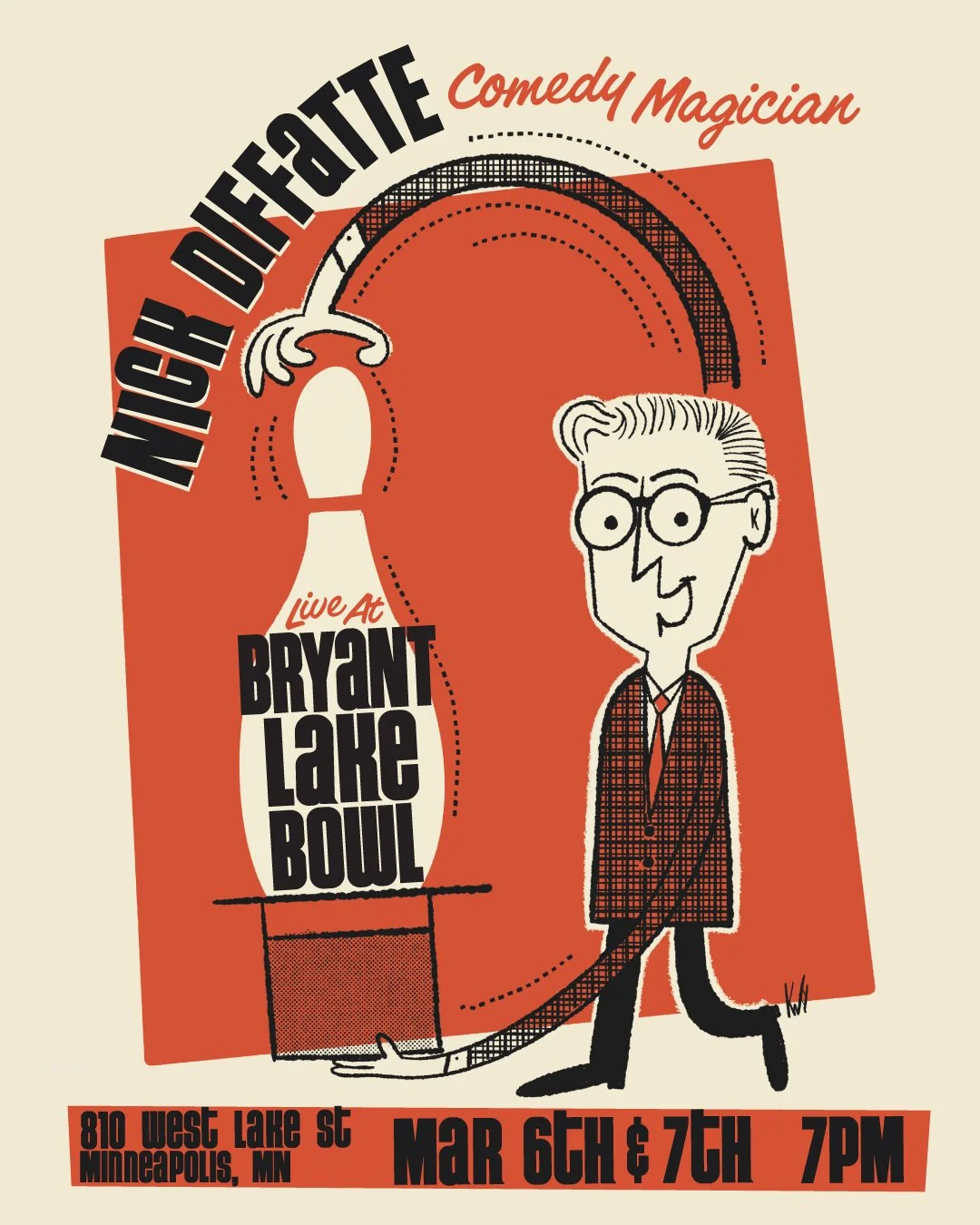 Comedy Magician Nick Diffatte