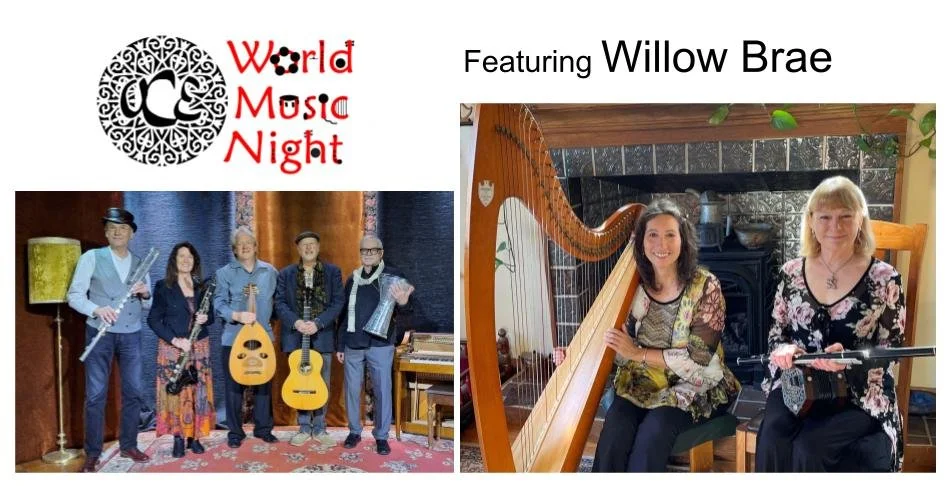 OCE's World Music Night featuring special guests Willow Brae
