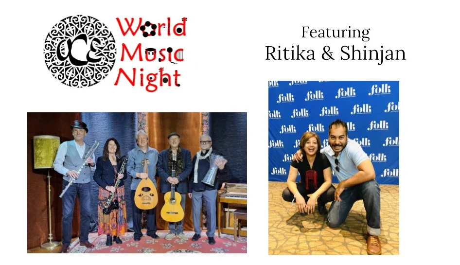 OCE's World Music Night with guests Ritika and Shinjan