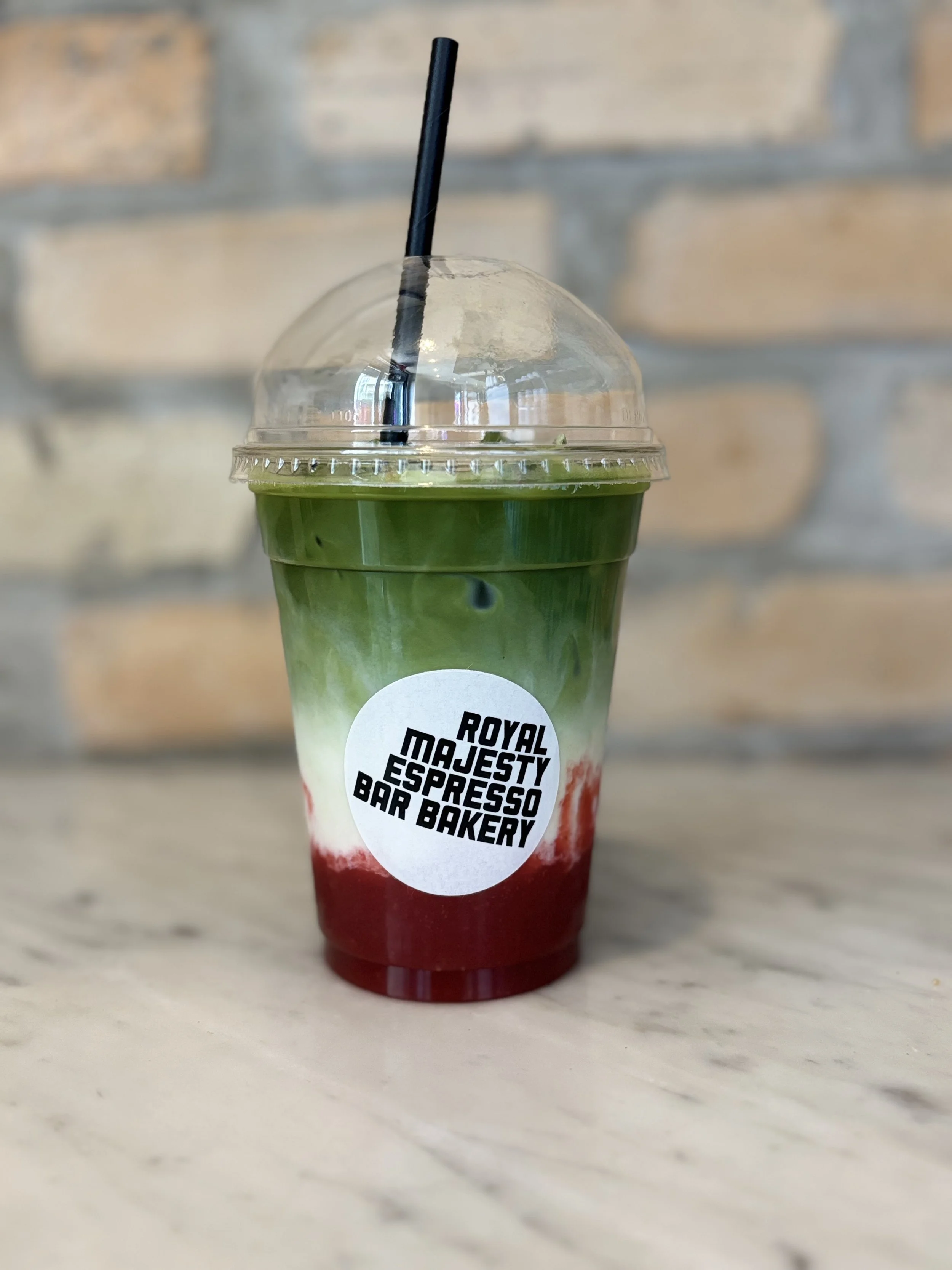 Iced Strawberry Matcha