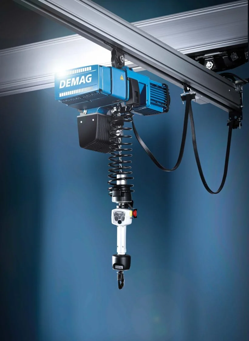 New Demag chain hoist features balancer function