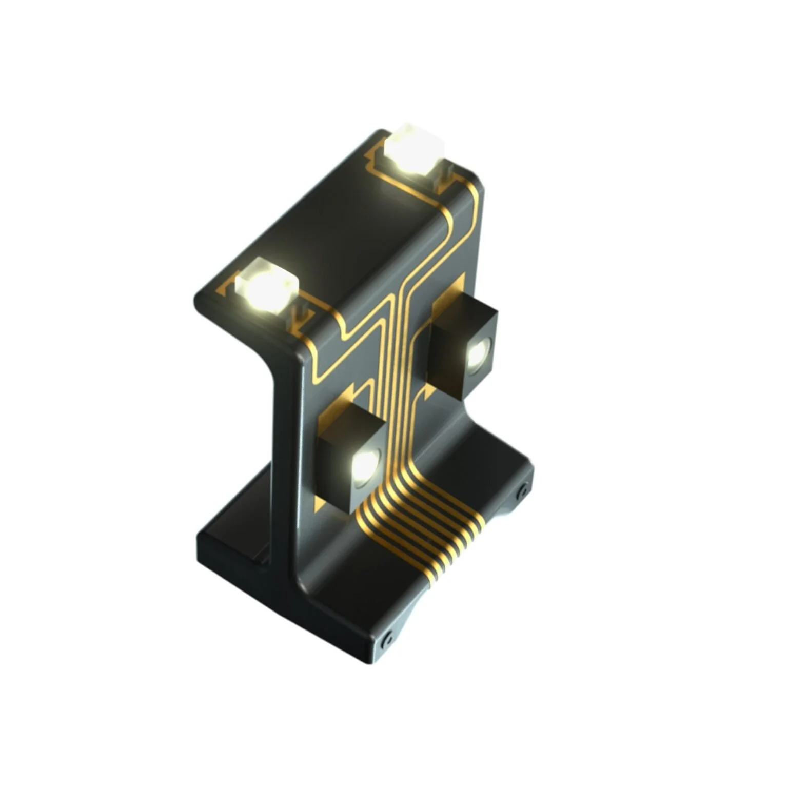 3D-integrated component carrier replaces flexible PCBs