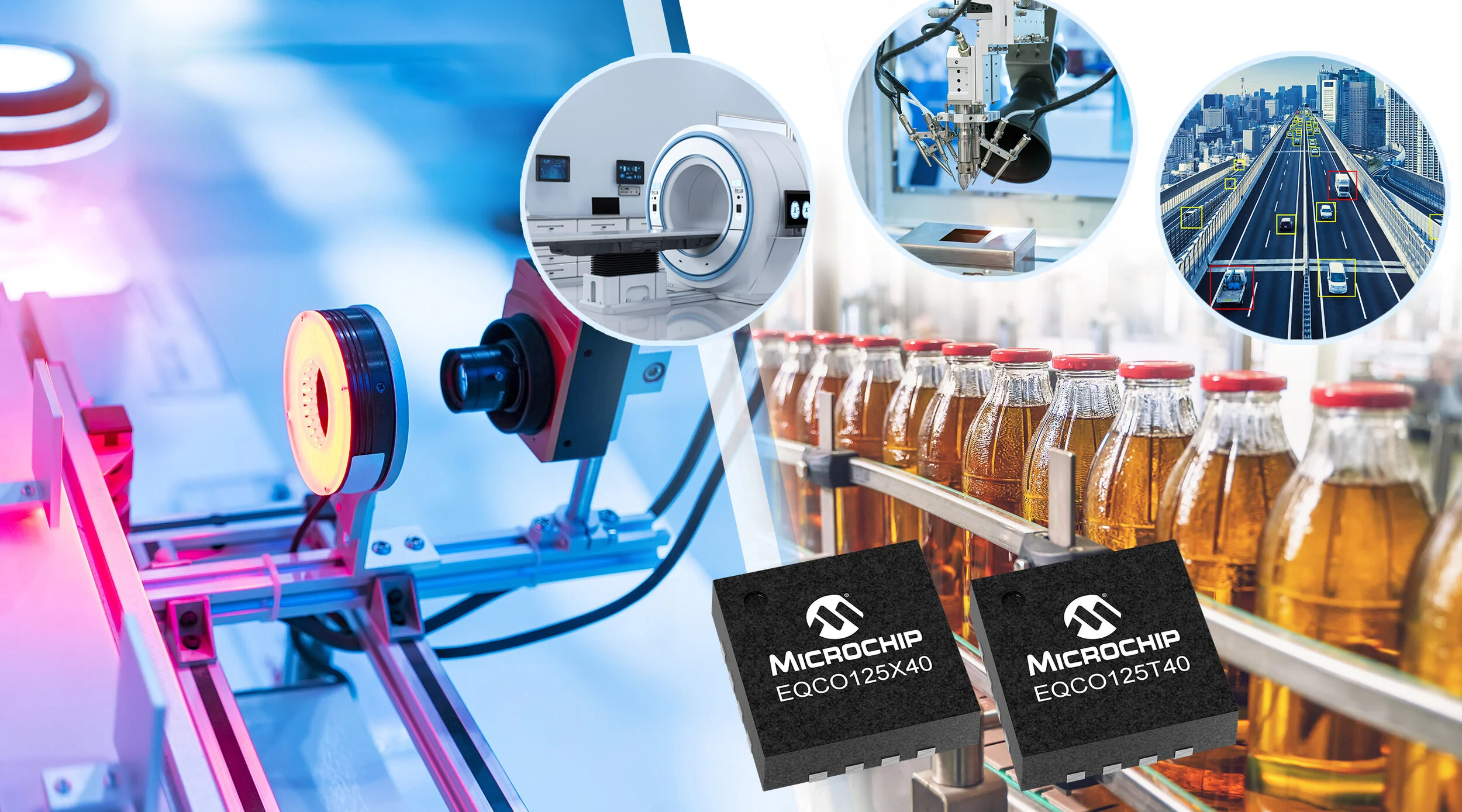 Microchip Announces High-Speed CoaXPress®</sup> 2.0 Devices that   Speed Machine Vision Image Capture While Simplifying System   Design and Deployment  
