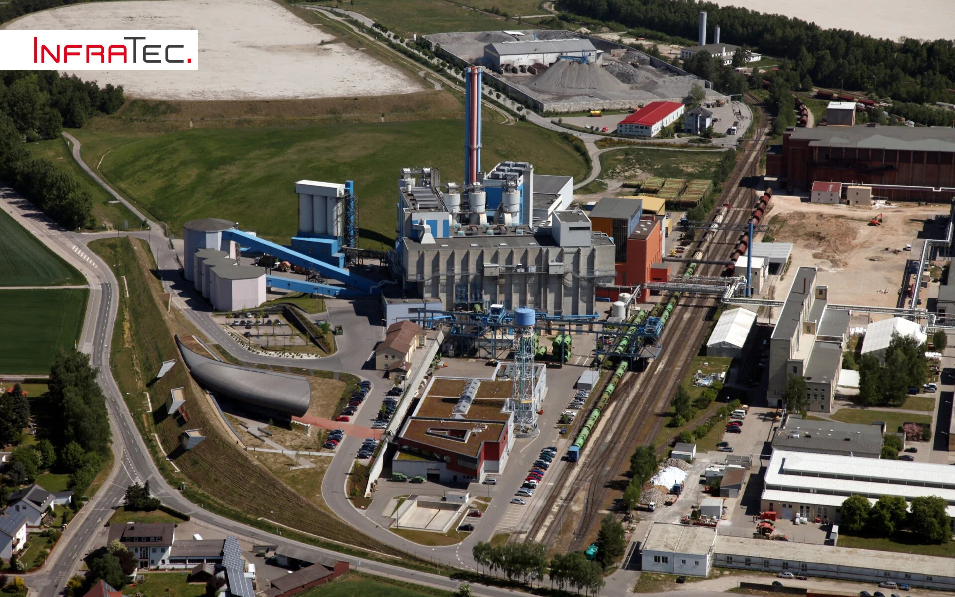 Overall view of the ZMS Schwandorf WtE plant