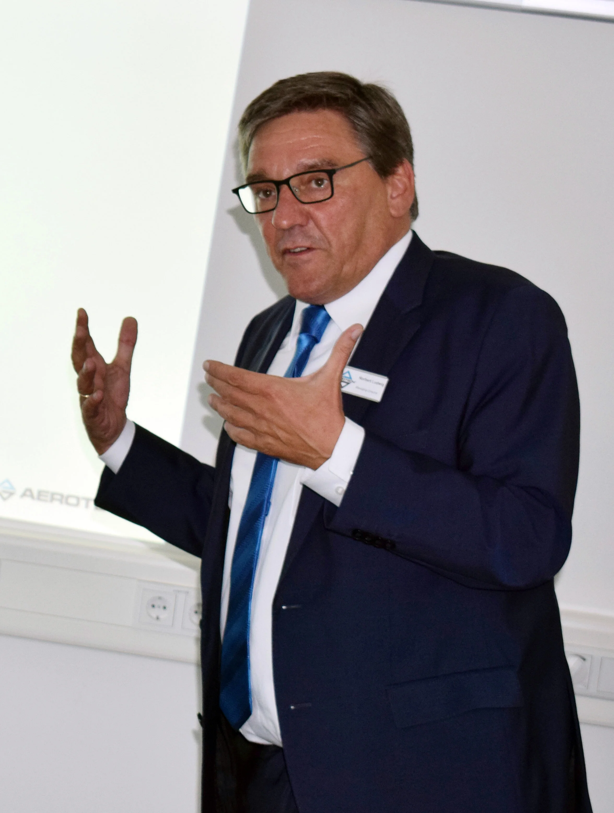 Norbert Ludwig, managing director of Aerotech GmbH, Fürth, Germany