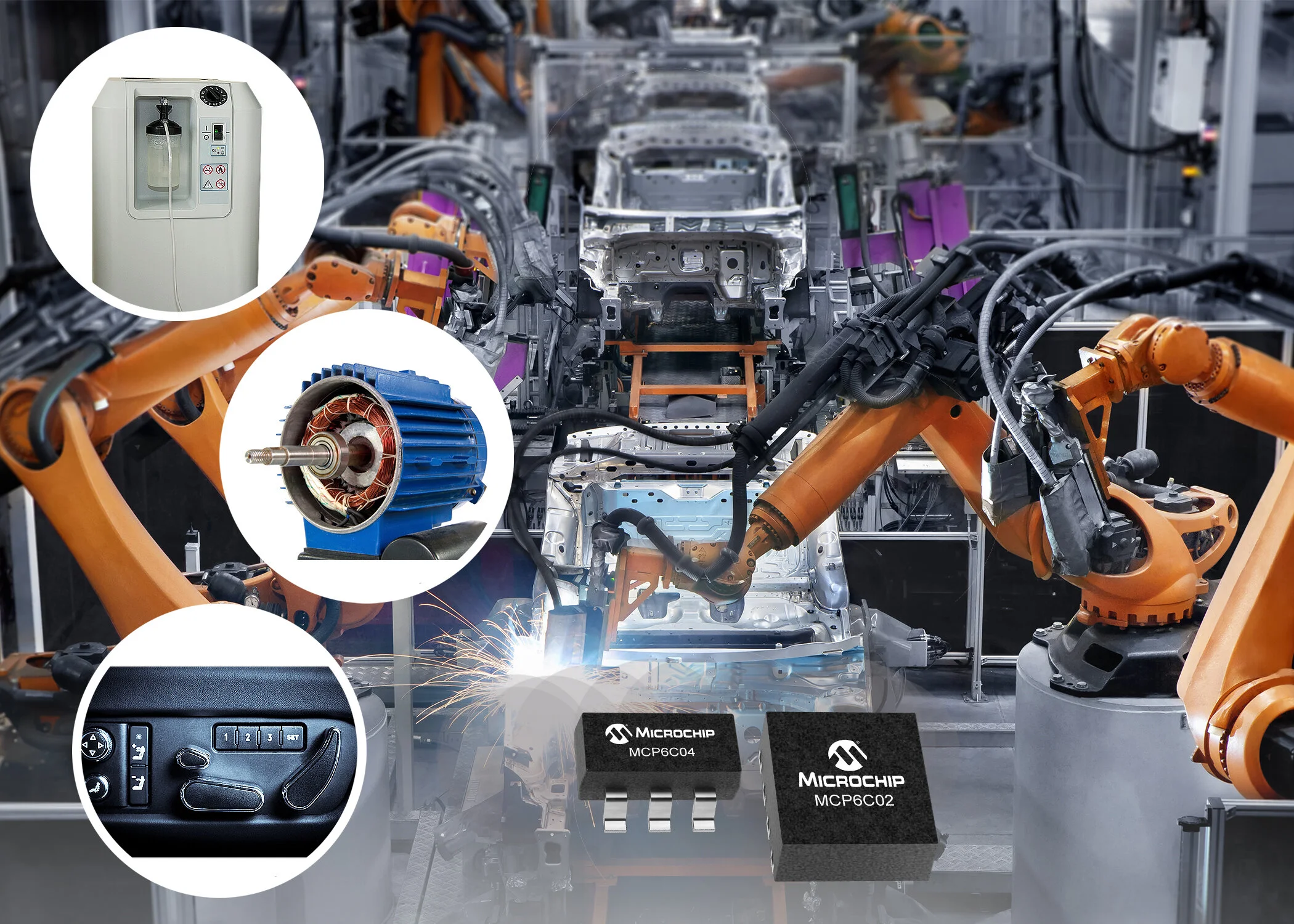 Microchip Delivers Accuracy and Energy-Efficiency of Current Monitoring in High-Temperature Automotive Applications