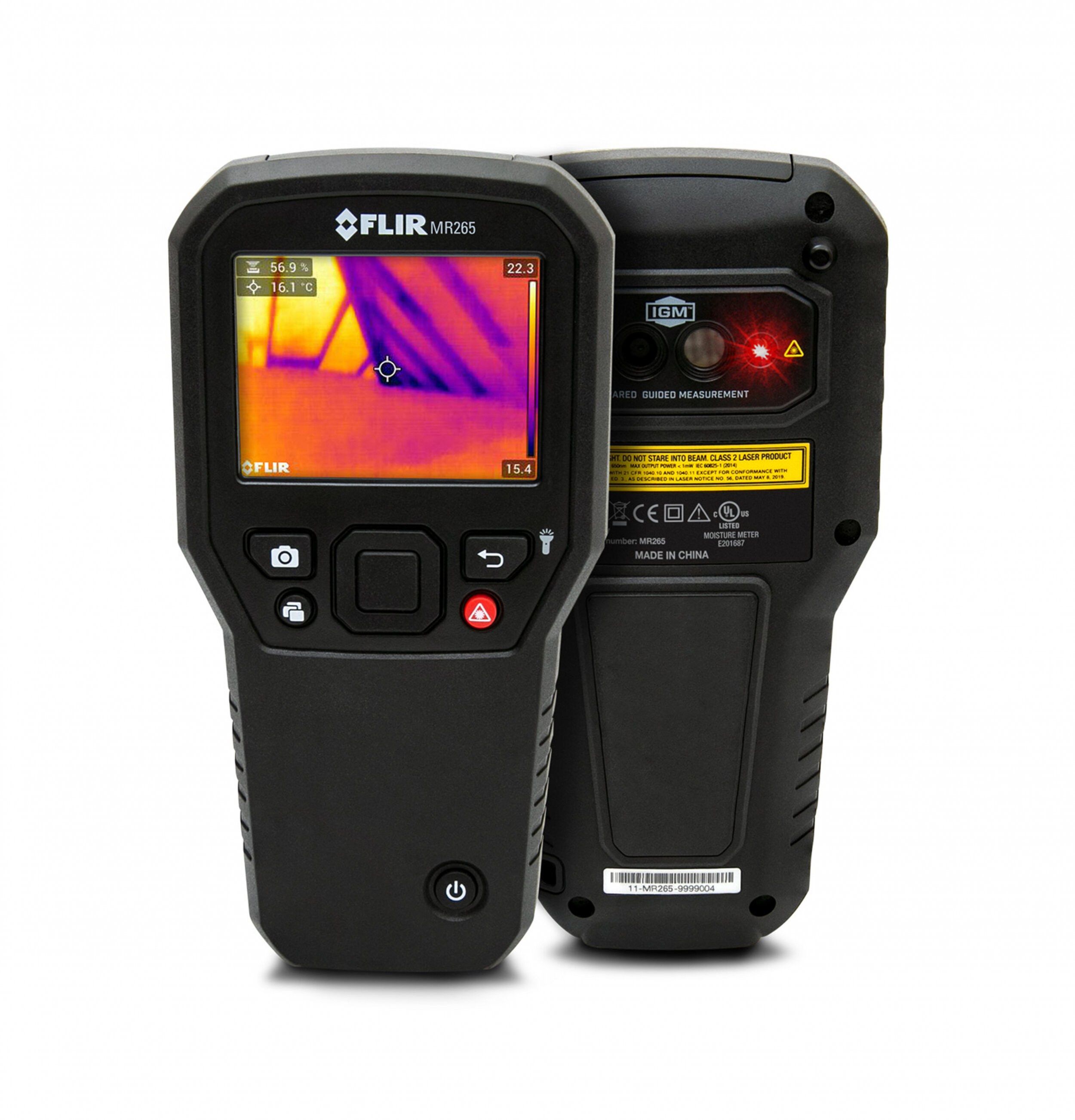 Teledyne FLIR Releases FLIR MR265 Moisture Meter and Thermal Imager With MSX®