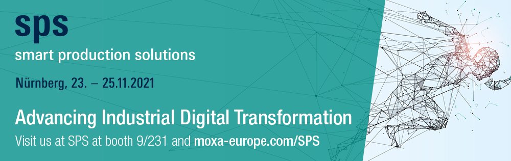 Moxa Will Help Industry Connect the d(OT)s at SPS 2021
