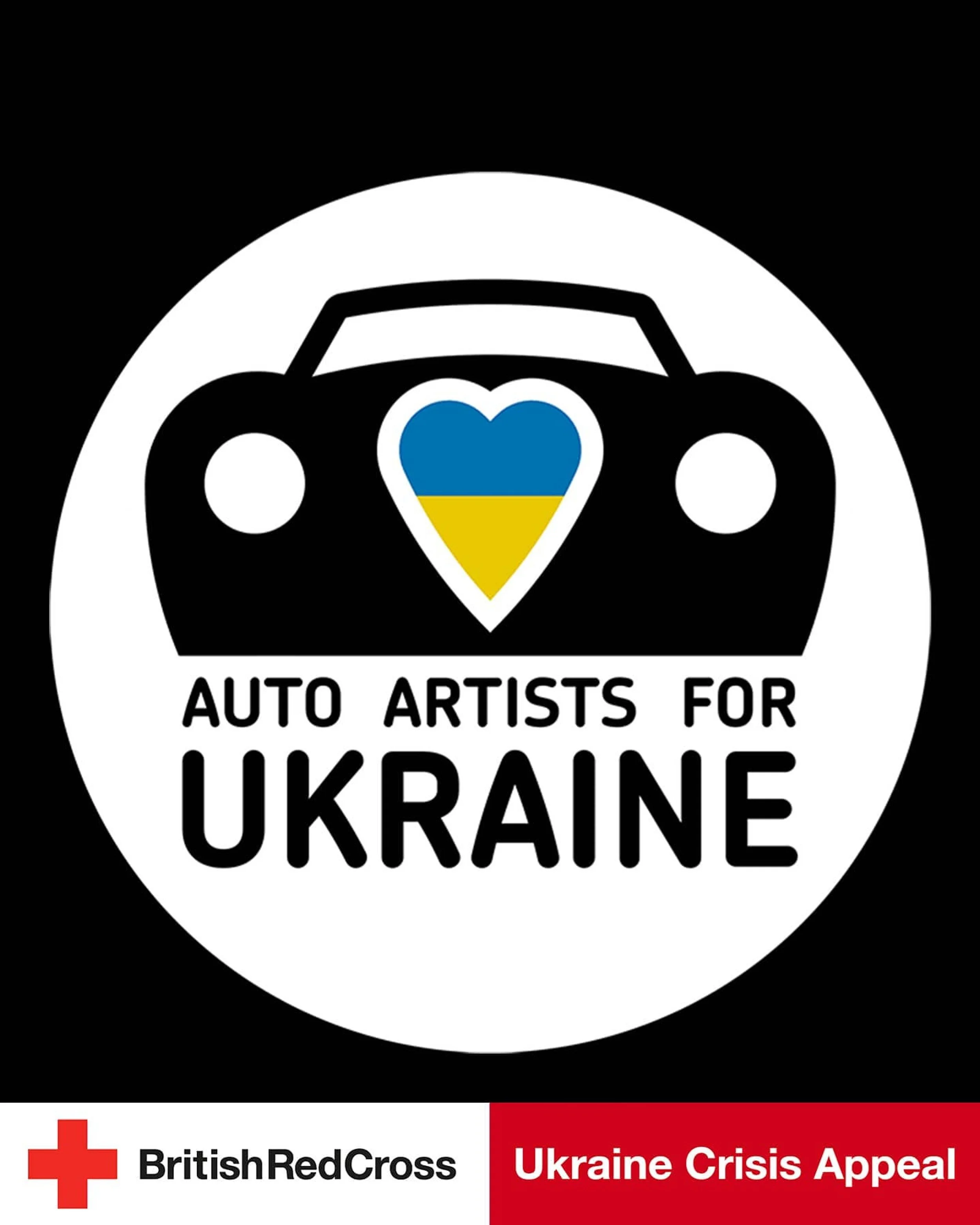 Auto Artists for Ukraine’ Selling Works with 100% Proceeds to the Red Cross Ukraine Crisis Appeal