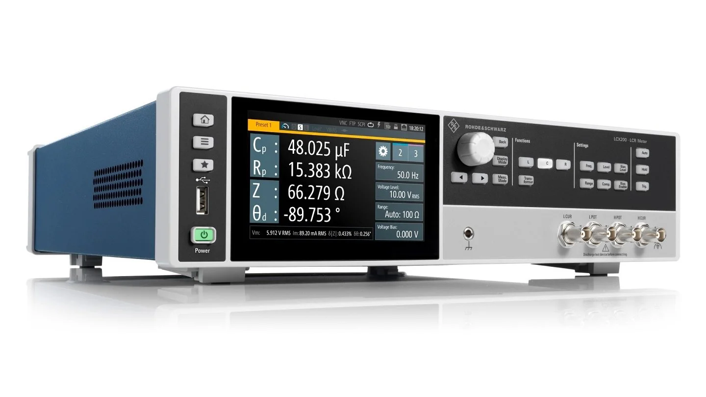 New R&amp;S LCX Strengthens Rohde &amp; Schwarz Portfolio for High Performance Impedance Measurements