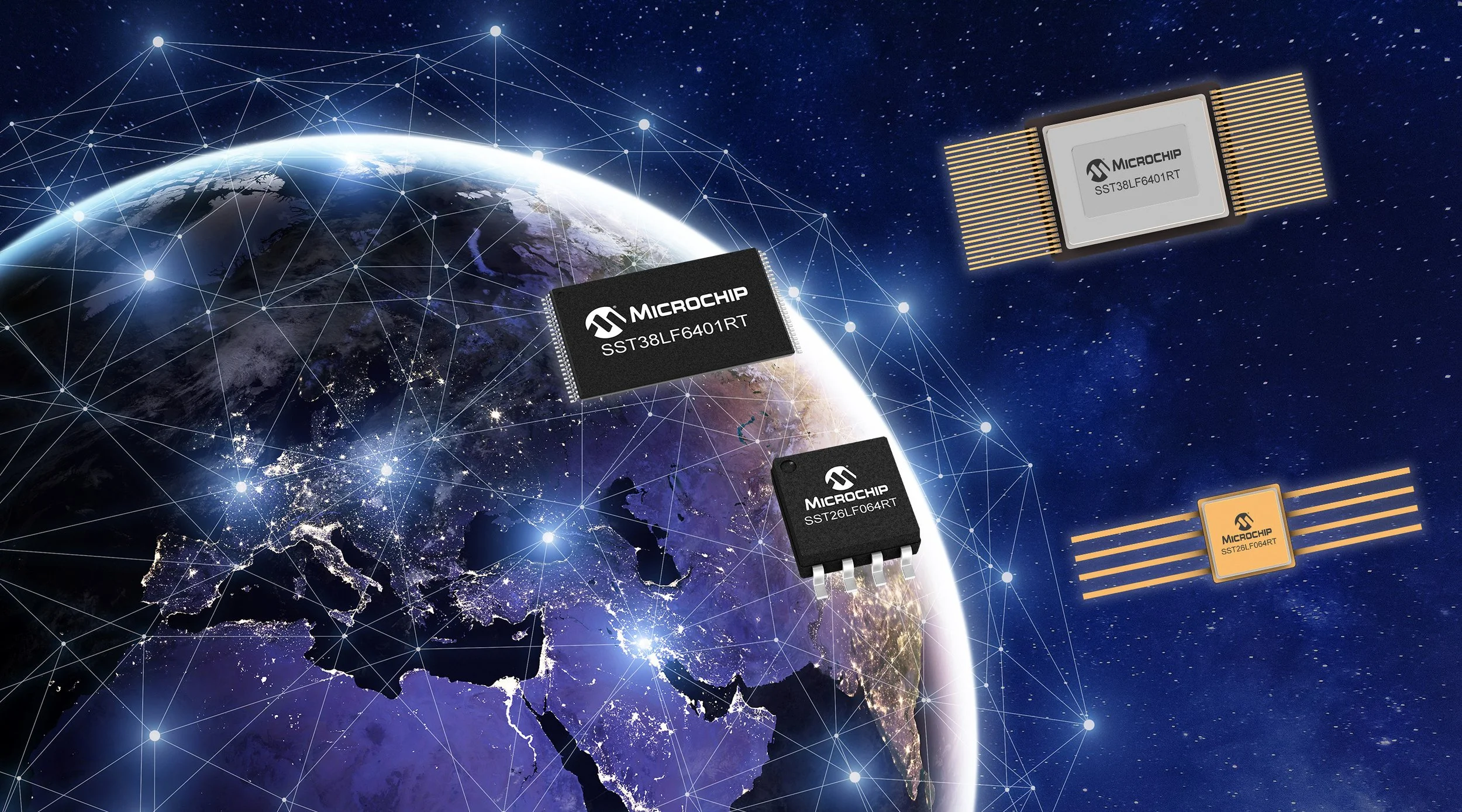 Serial 64-Mbit SuperFlash® Memory Extends Options for Designing Space Systems Using Radiation-Tolerant COTS-Based Devices