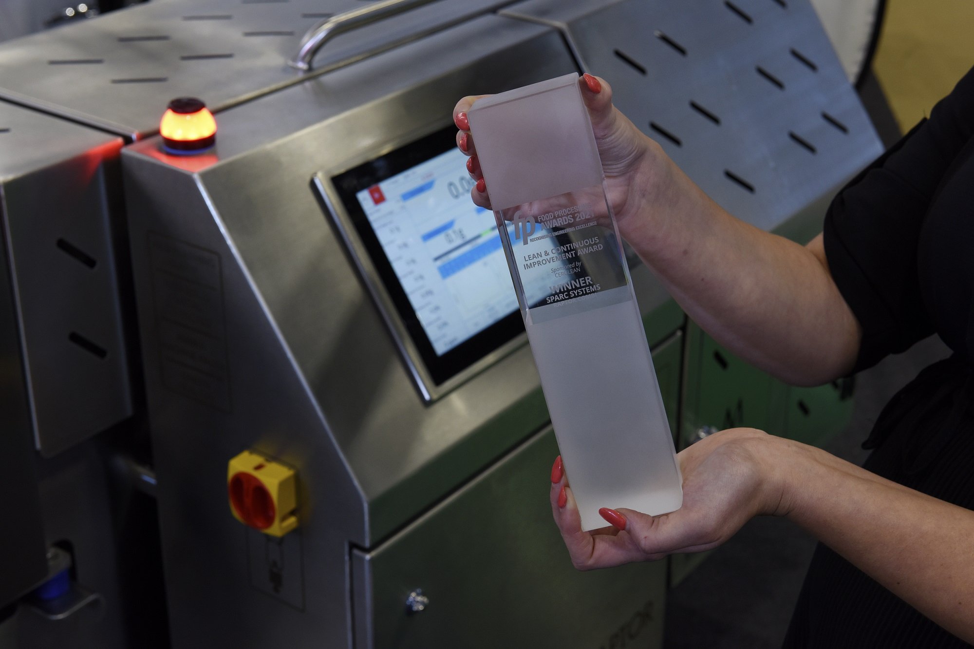The Raptor Combi won the top Lean Manufacturing trophy at the 2021 Food Processing awards