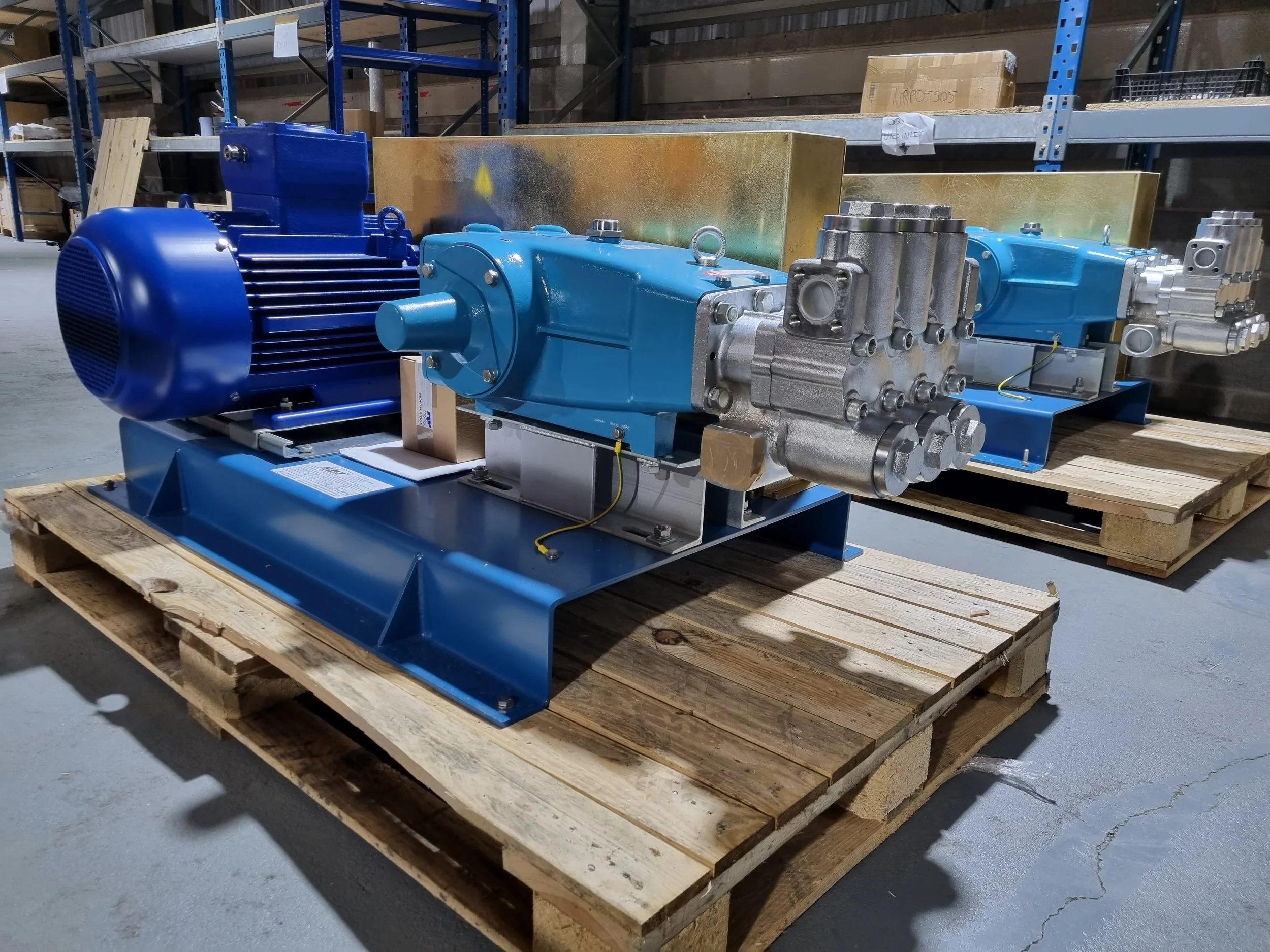 ATEX Triplex Plunger Pumps for MEG Injection in Green Hydrogen Production