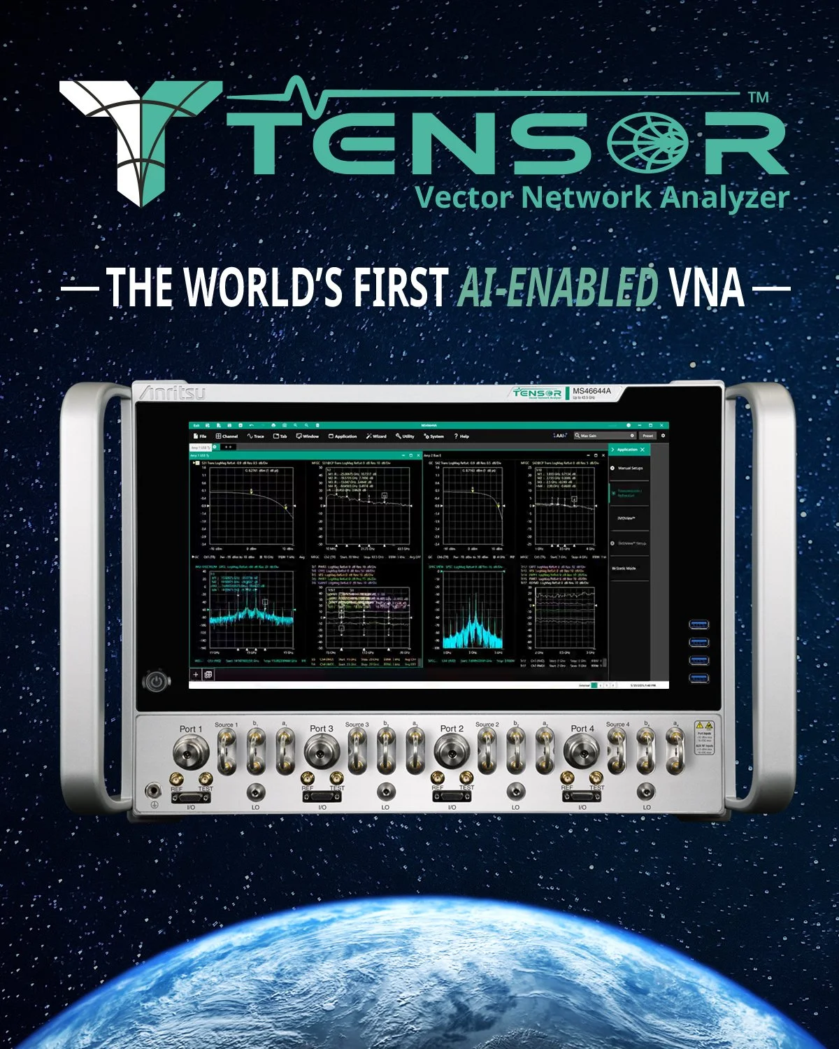 Anritsu Introduces Tensor™ VNA at IMS 2026,Redefining High Performance RF and Microwave Network Analysis