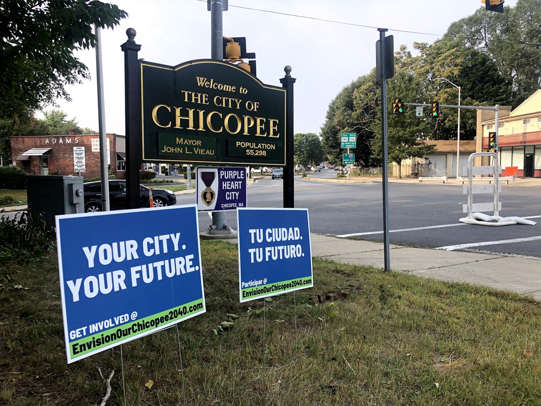 Envision Our Chicopee: 2040 Yard Signs