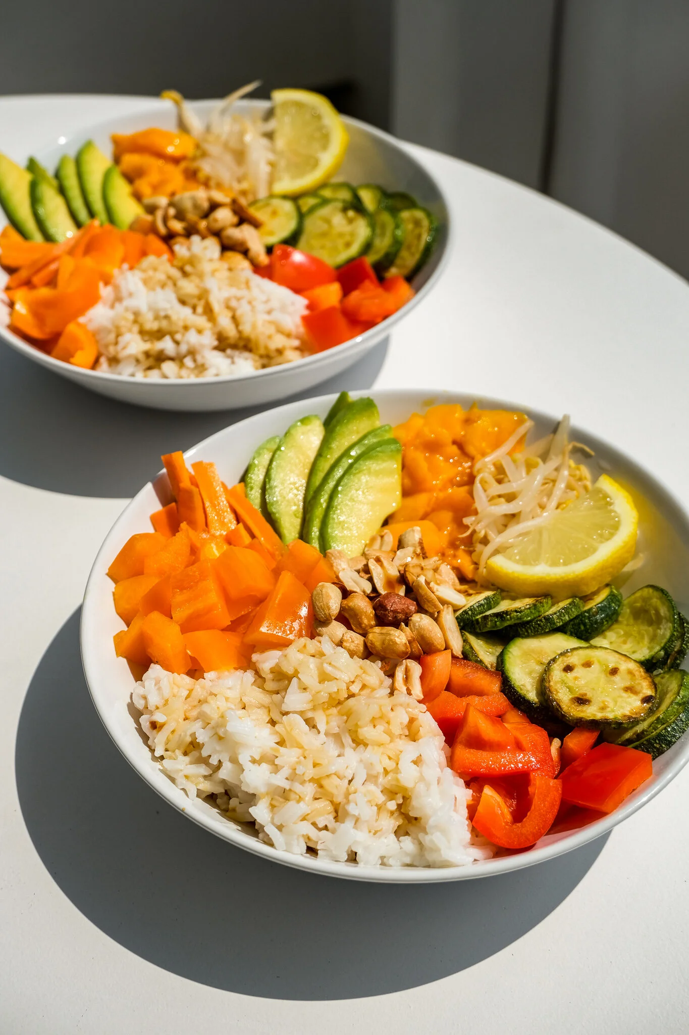 EASY RAINBOW RICE BOWL: FRESH, COLORFUL &amp; HEALTHY