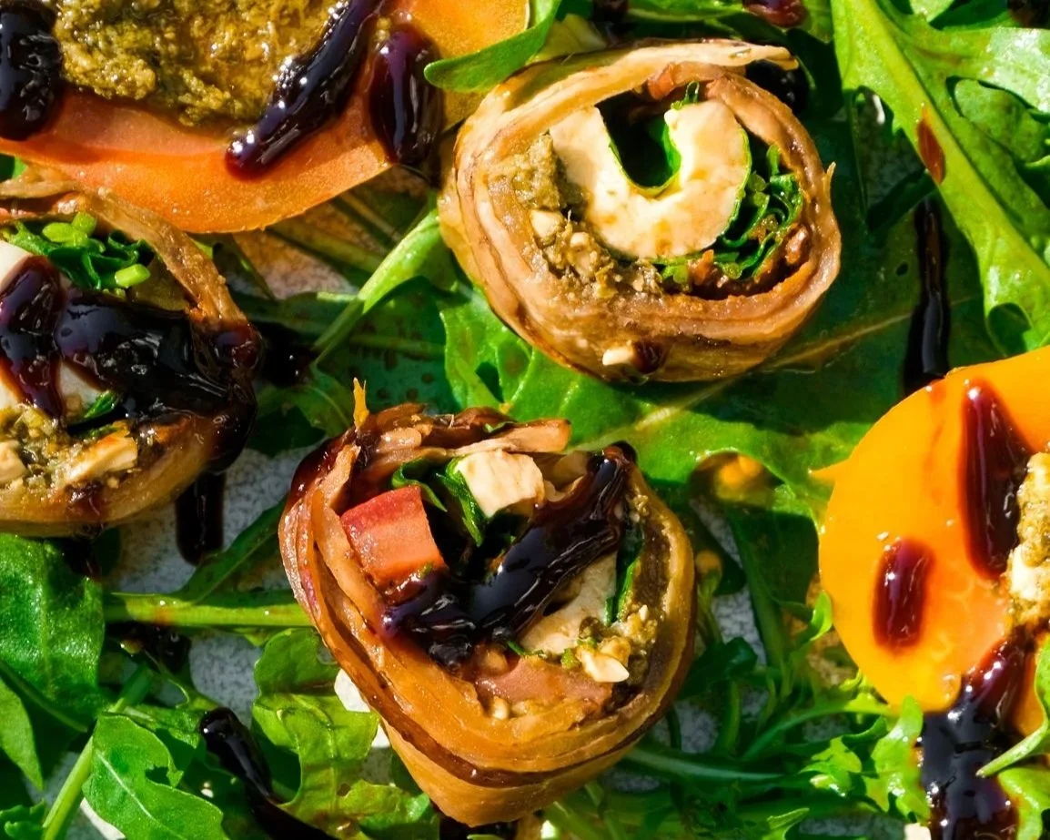 aperitivo-with-a-twist-italian-parmigiana-sushi-italienisch-vorspeise-dolce-vita-aubergine-melanzani-ruccola-recipe-rezept-einfach-vegetarisch-veggie