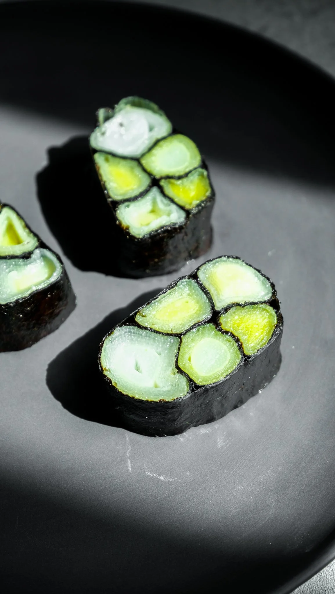leek-mosaic-easy-recipe-magda-mag-das-rezept-lauch-nori-vorspeise-snack-viral-vegan-veggie