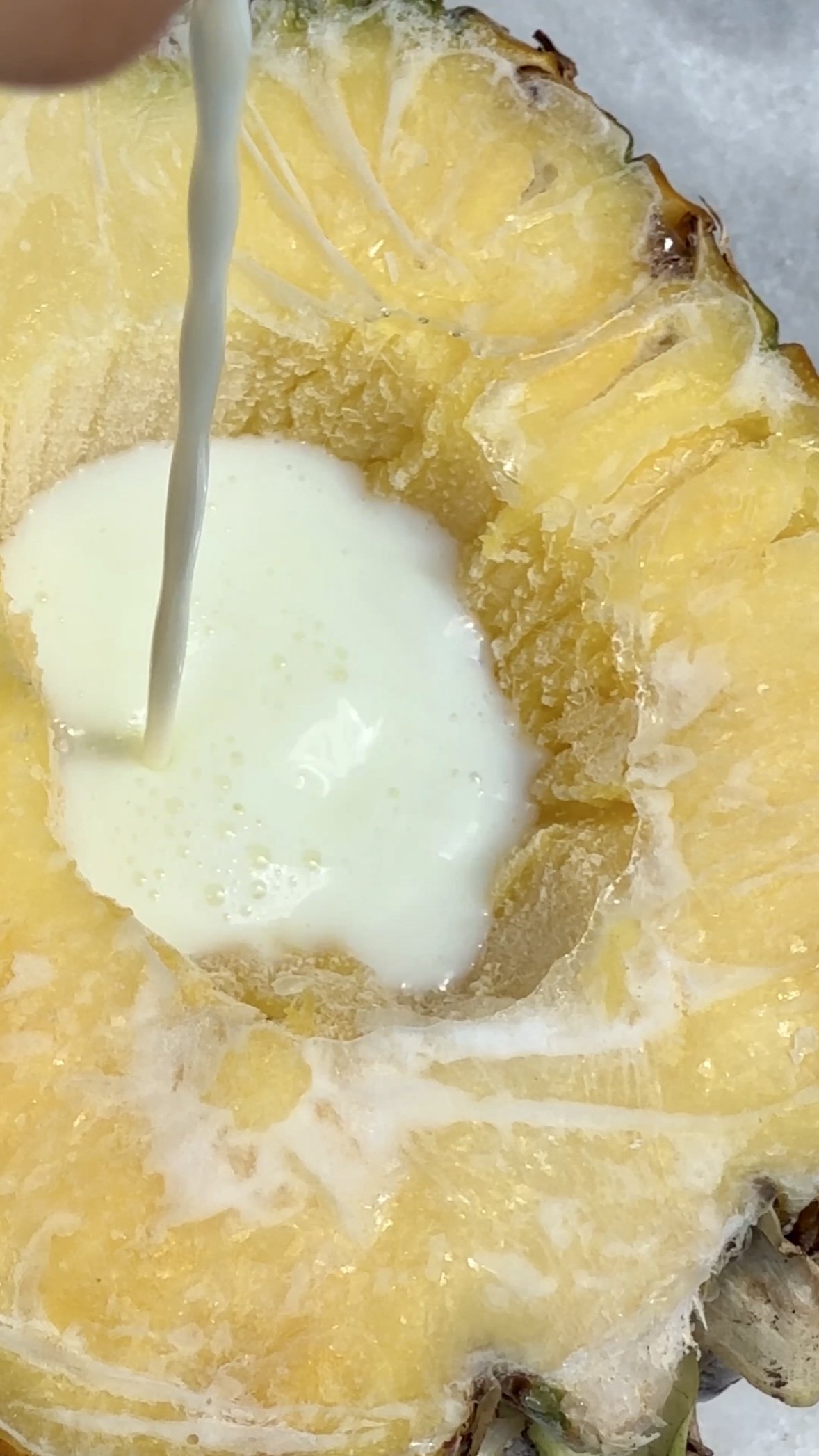 virales-mango-ananas-eis-ohne-eismaschine-magda-mag-das-rezept-recipe-pineapple-sorbet-gelato-healthy-milk-easy