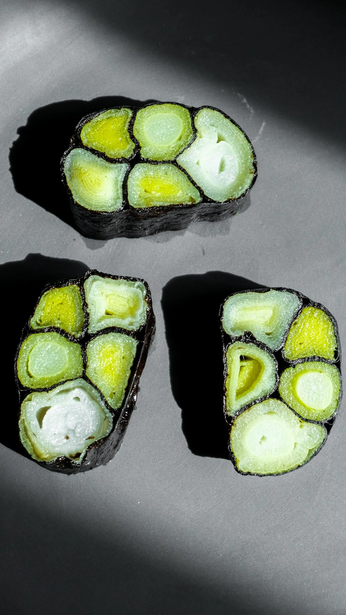 leek-mosaic-easy-recipe-magda-mag-das-rezept-lauch-nori-vorspeise-snack-viral-vegan-veggie