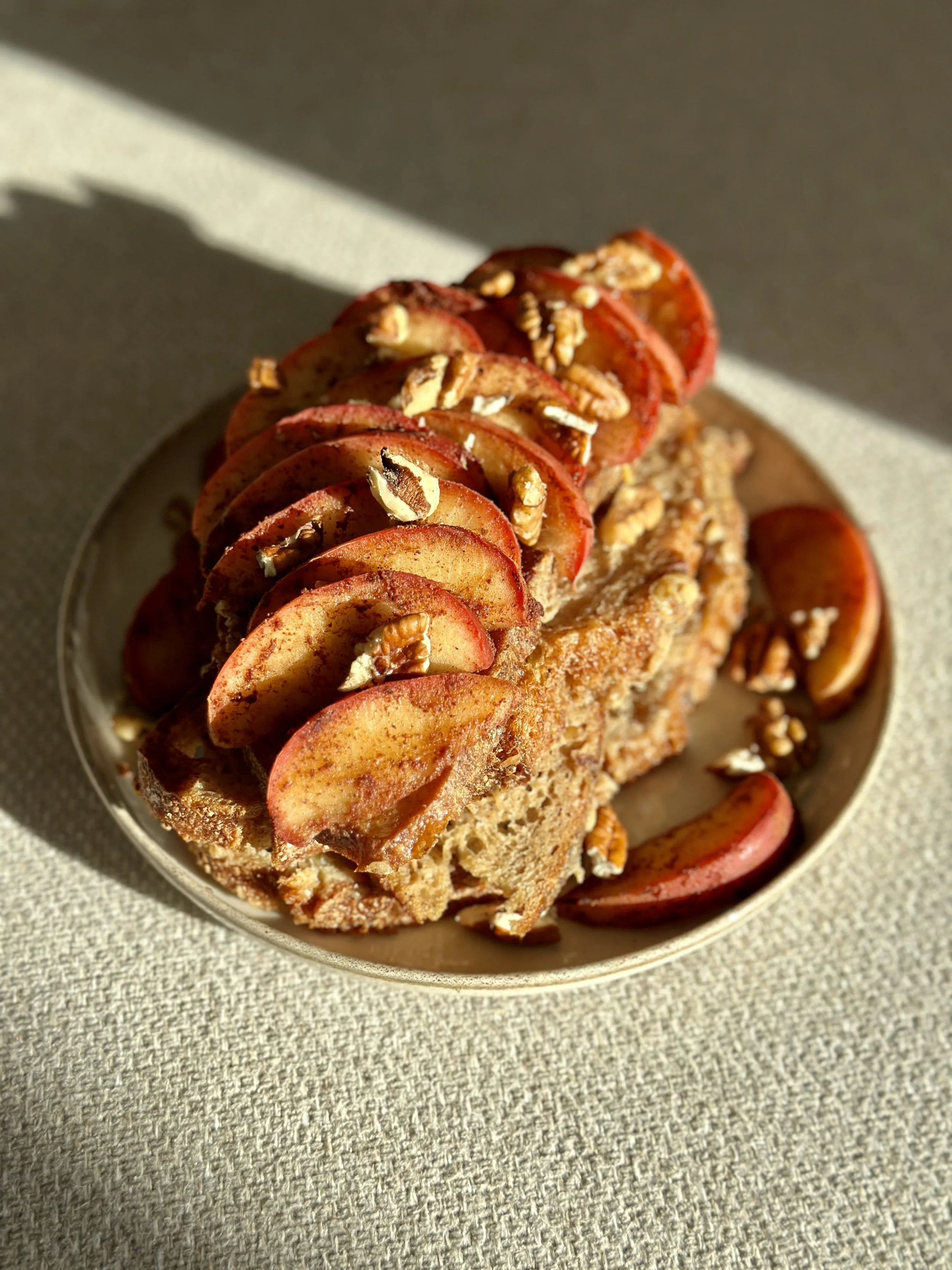 apple-cinnamon-french-toast-apfel-zimt-french-toast-magda-mag-das-arme-ritter-breakfast-breaky-brunch-einfach