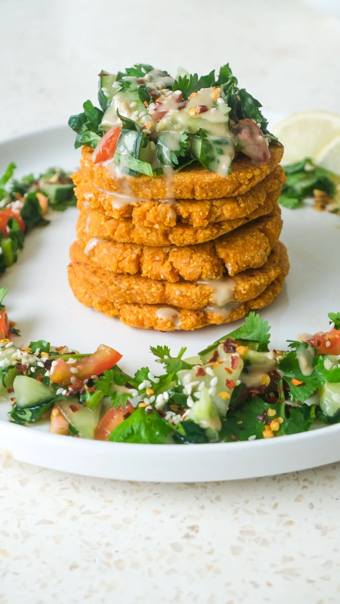 sweet-potato-falafel-pancakes-easy-delicious-and-healthy-süßkartoffel-einfach-brunch-magda-mag-das-rezept-recipe-gesund-savoury-breakfast-frühstück-idee