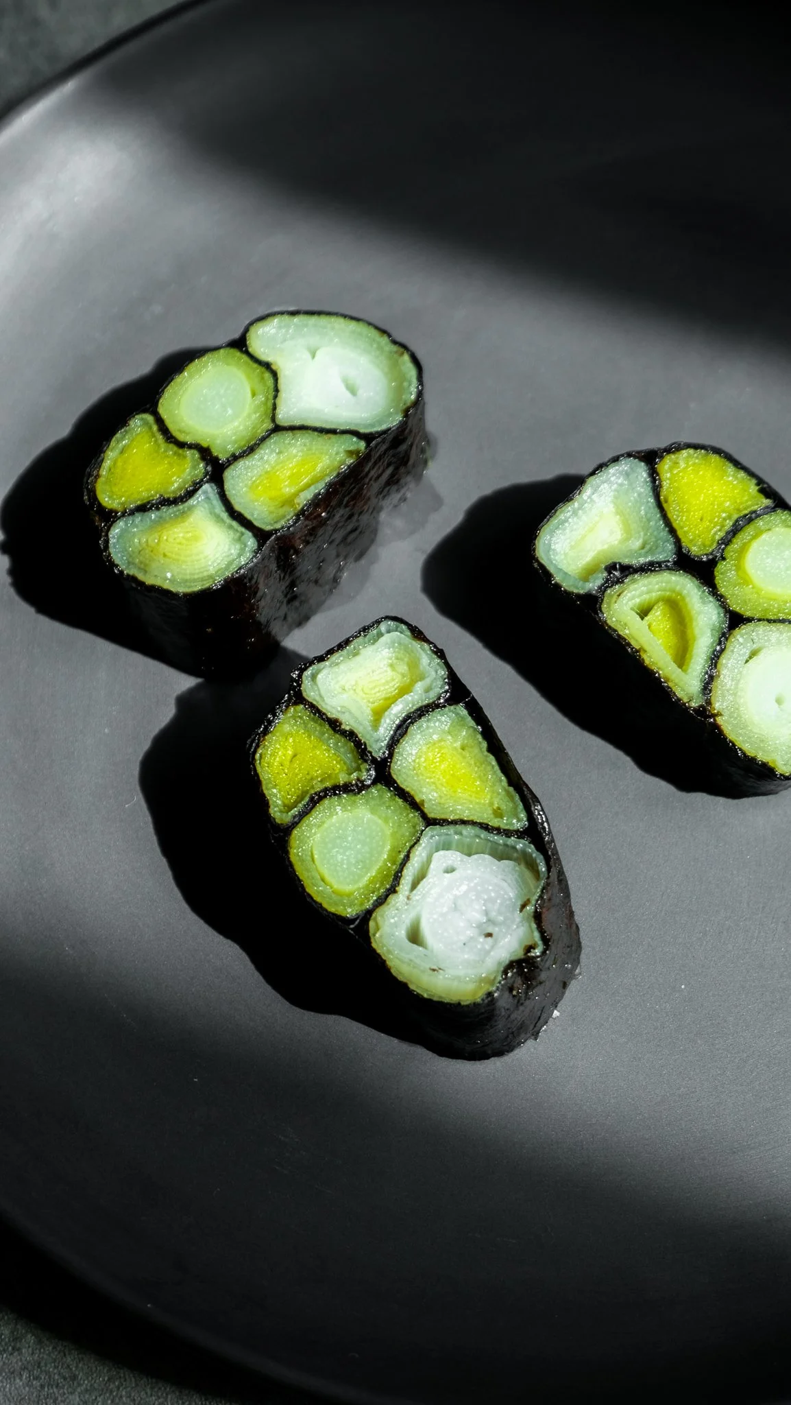 leek-mosaic-easy-recipe-magda-mag-das-rezept-lauch-nori-vorspeise-snack-viral-vegan-veggie