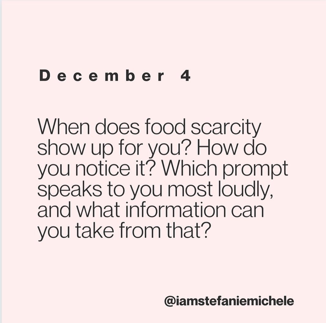 Edit: whoops I meant which *mantra* speaks to you most. 

Food scarcity prompts &amp; mantras. #subscribers