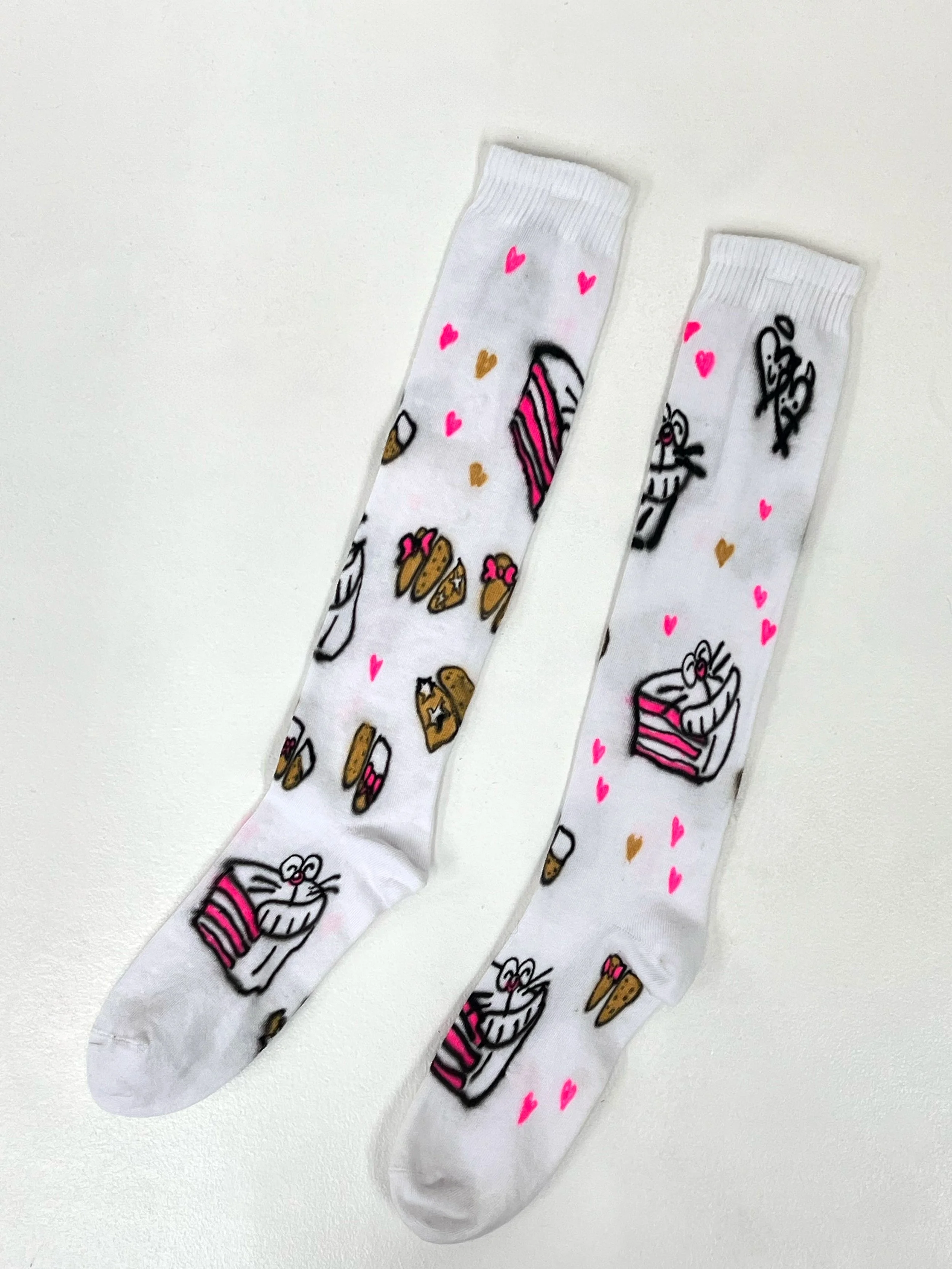 birthday socks by CUT3CUTR3