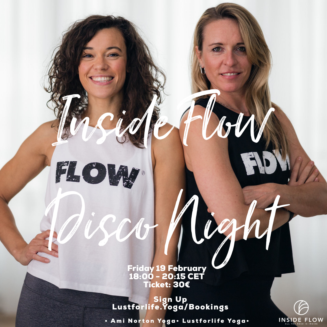 DISCO NIGHT WITH LUSTFORLIFE YOGA &amp; AMI NORTON YOGA