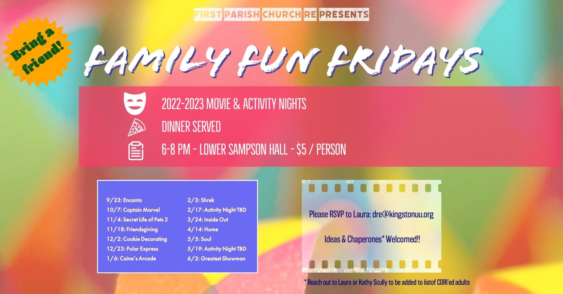 Family Fun Friday (Secret Life of Pets 2) — First Parish Church