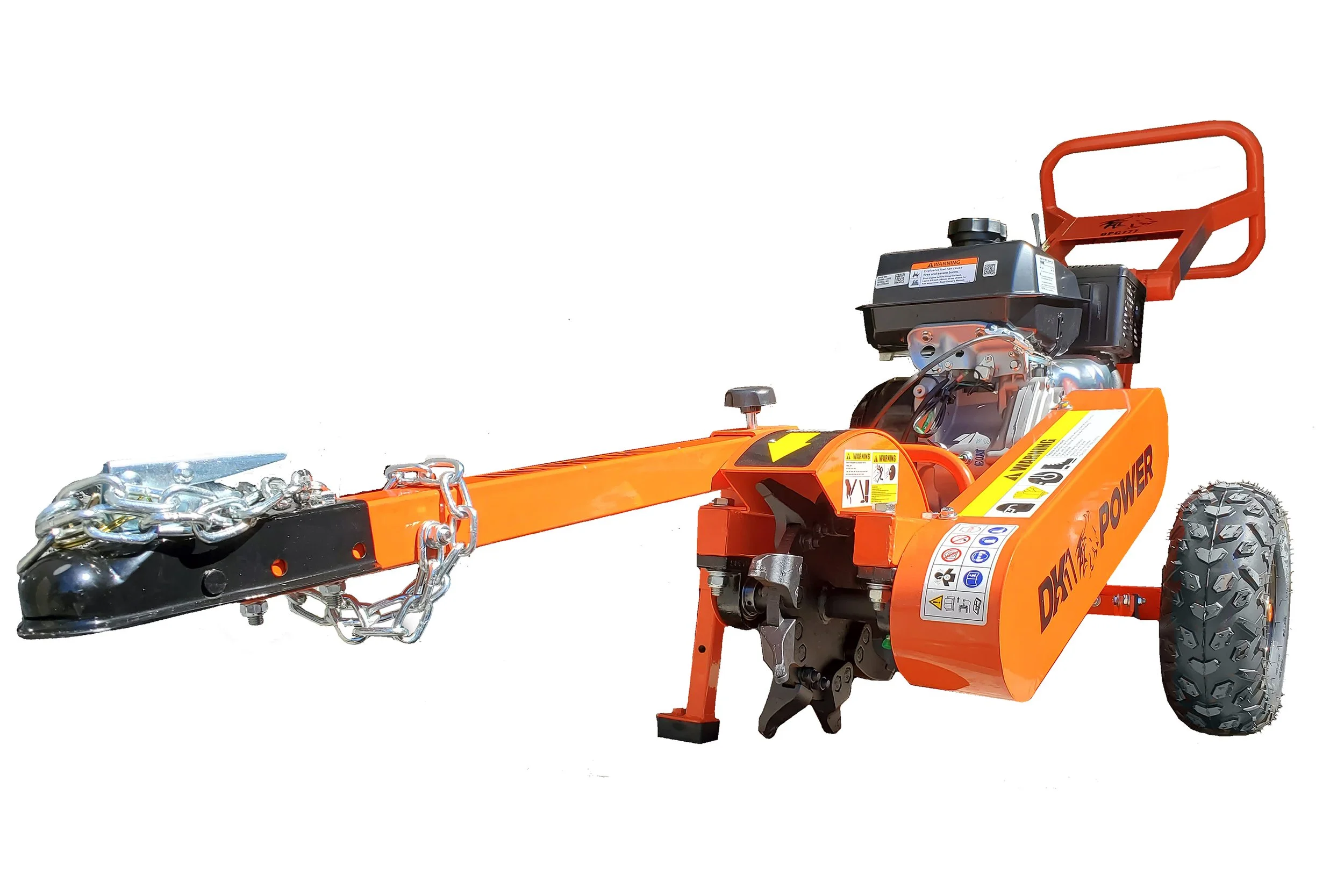 OPG888E 14Inch 14 HP 429 cc Electric Start Stump Grinder