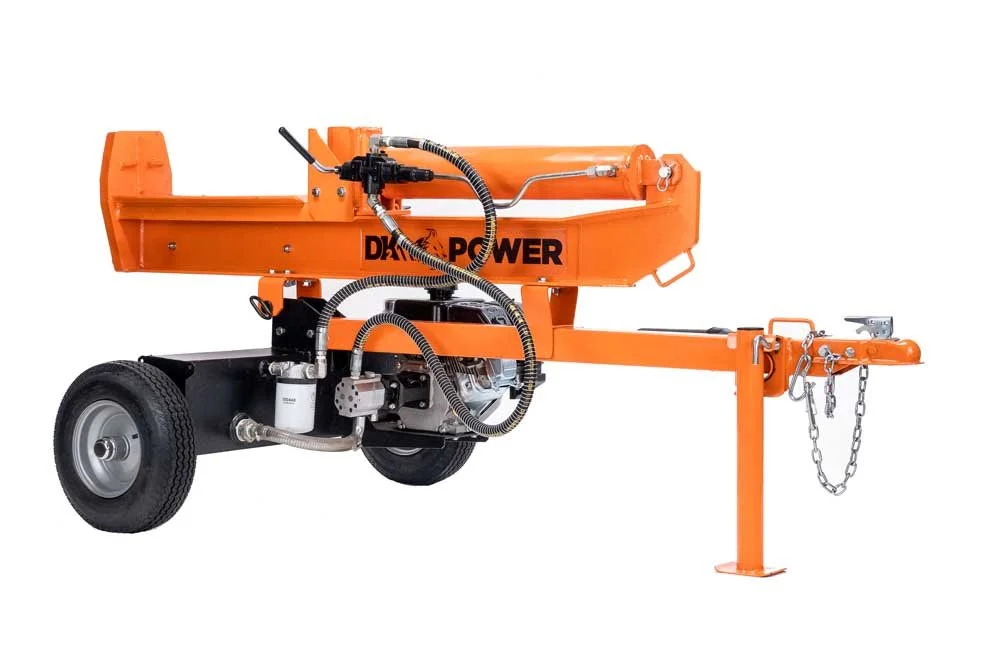 27-Ton 6.5 HP 196 cc Horizontal u0026 Vertical Hydraulic Log Splitter — DK2