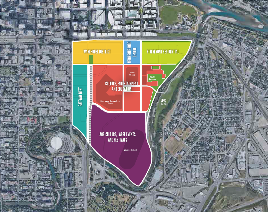 Two Rivers Complex Map Rivers District Master Plan | Culture + Entertainment District