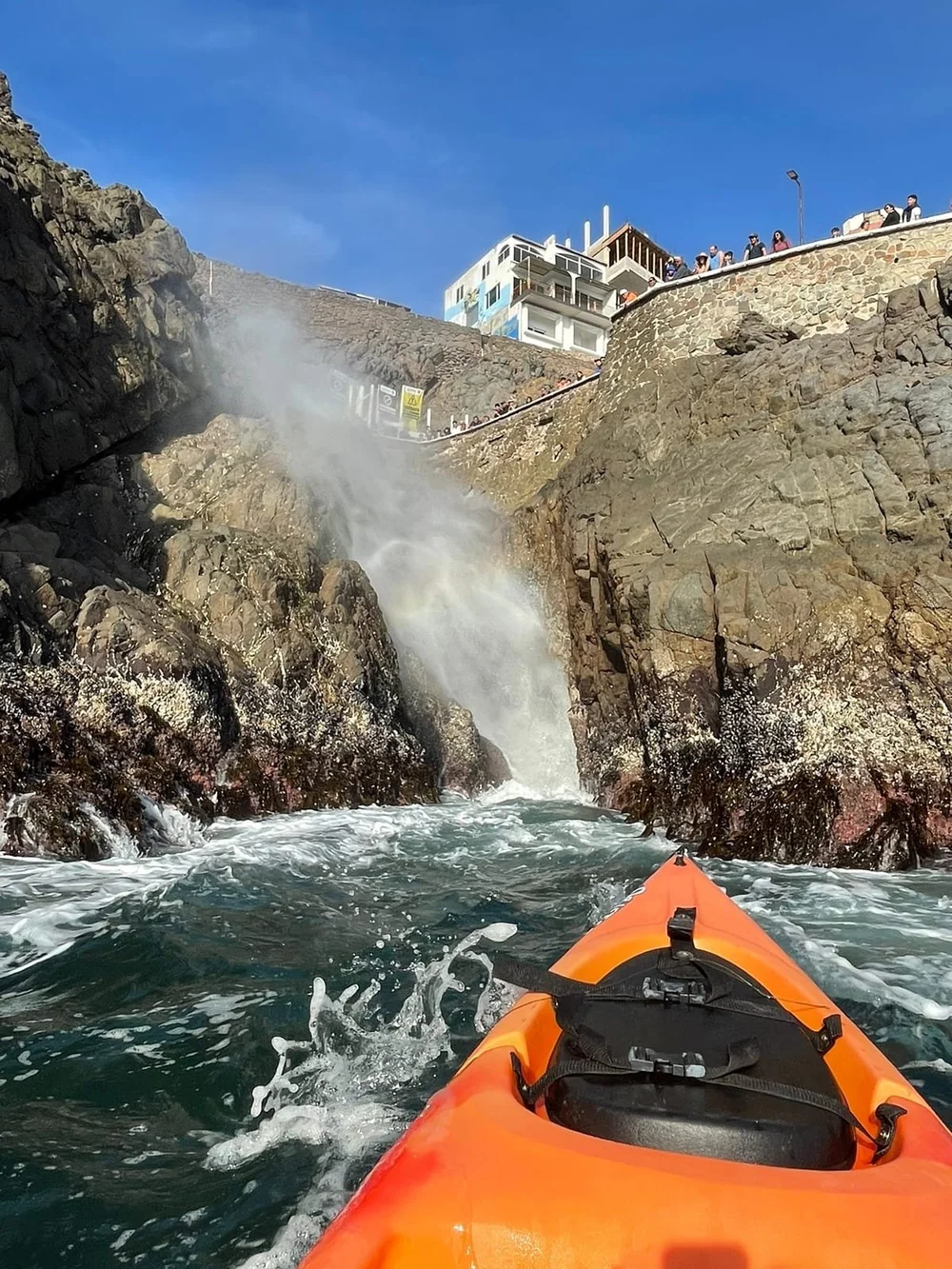 Kayaking at La Bufadora Ensenada Excursions and Tours
