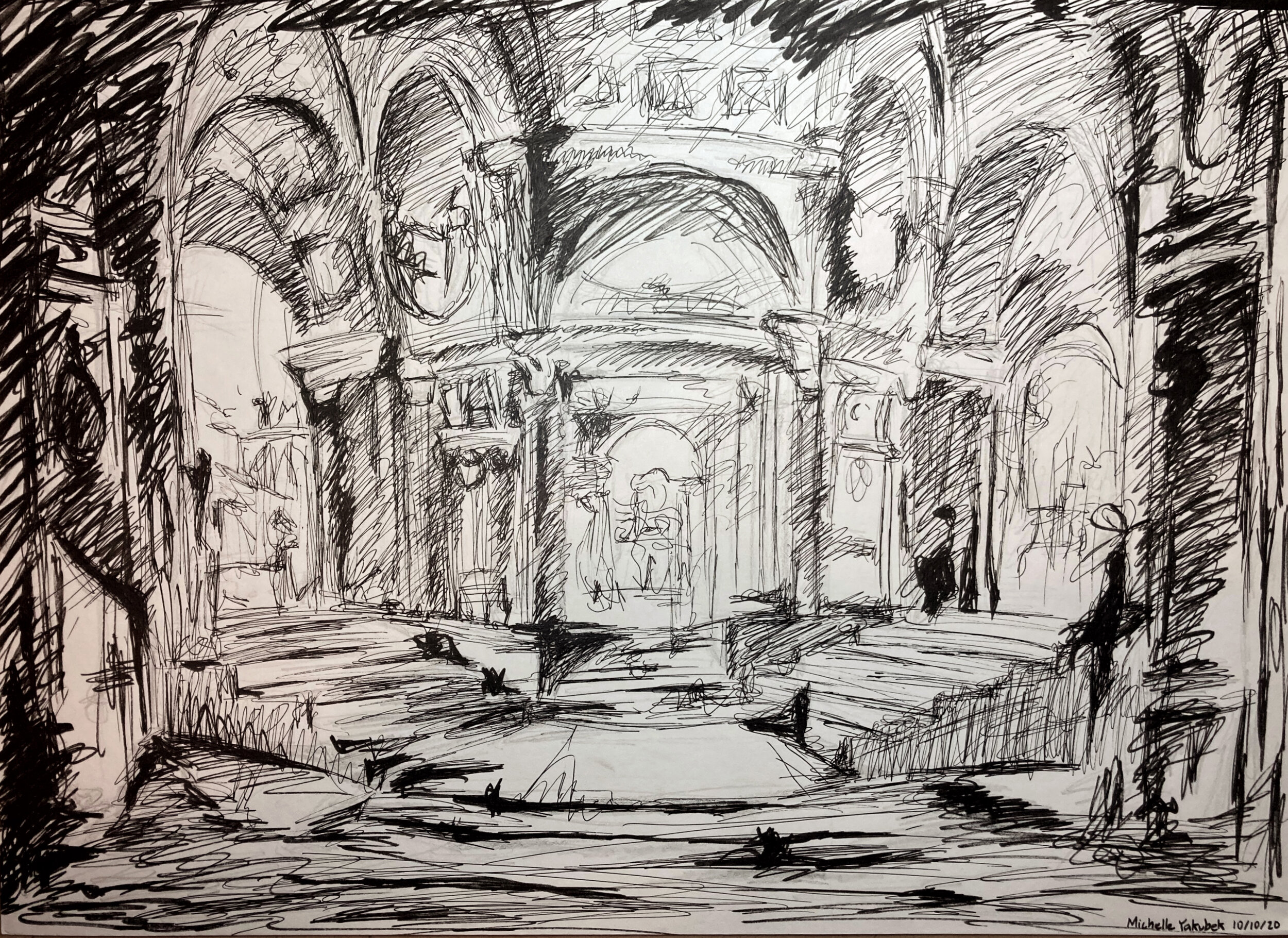 Michelle Yakubek - Piranesi Master Copy