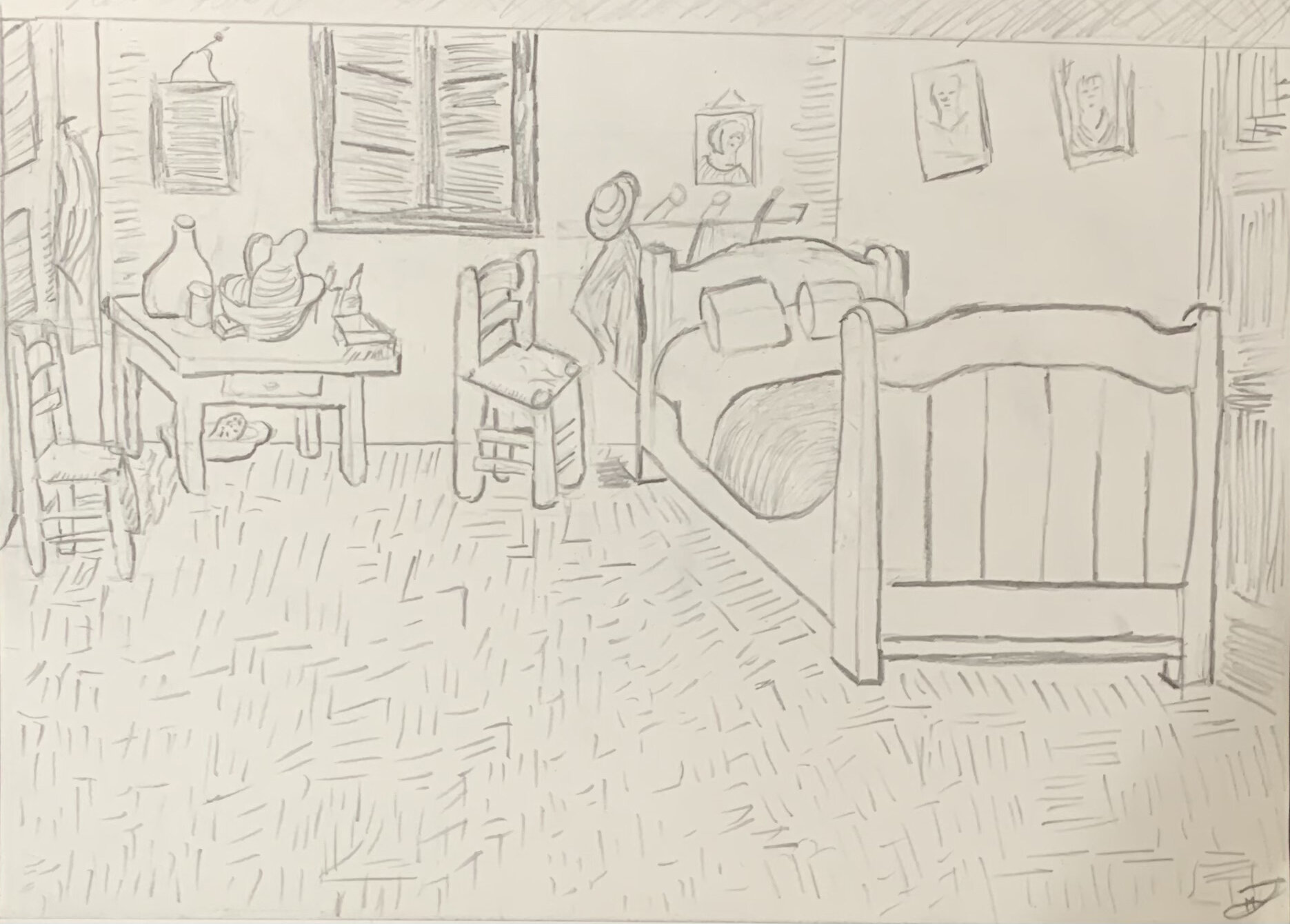 Howard DaCosta - Van Gogh Master Copy