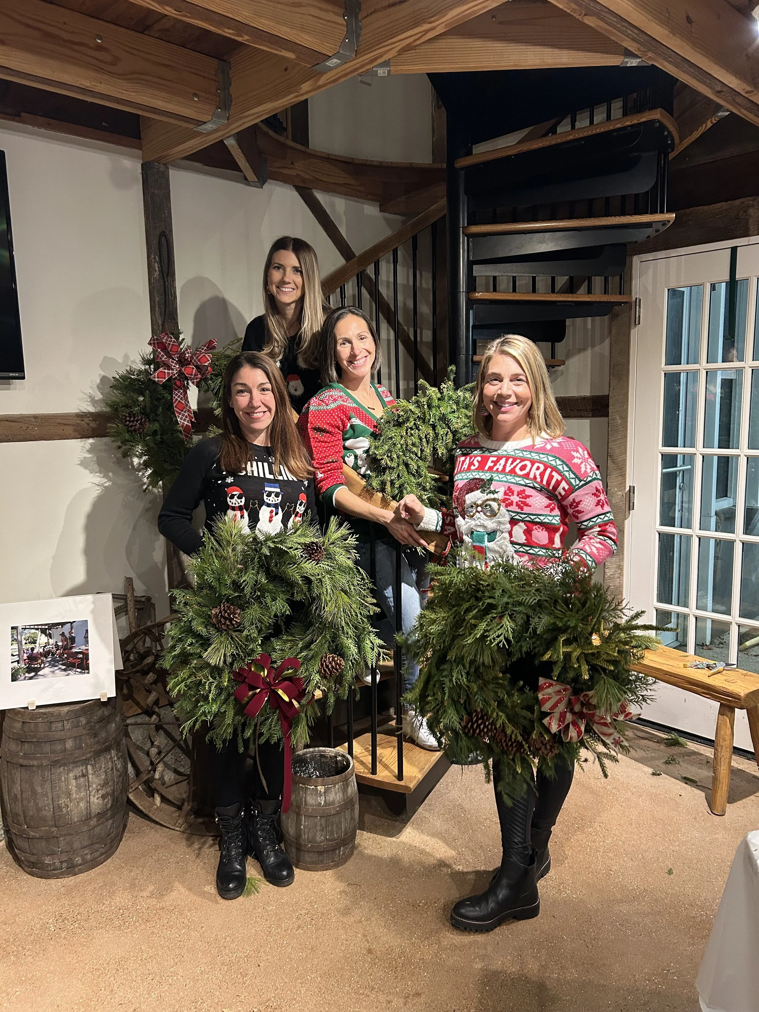 Saturday Morning Holiday Evergreen Wreath Workshop (Nov 29)