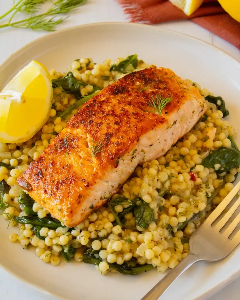 Cooking Series: CousCous + Seared Salmon (April 9)