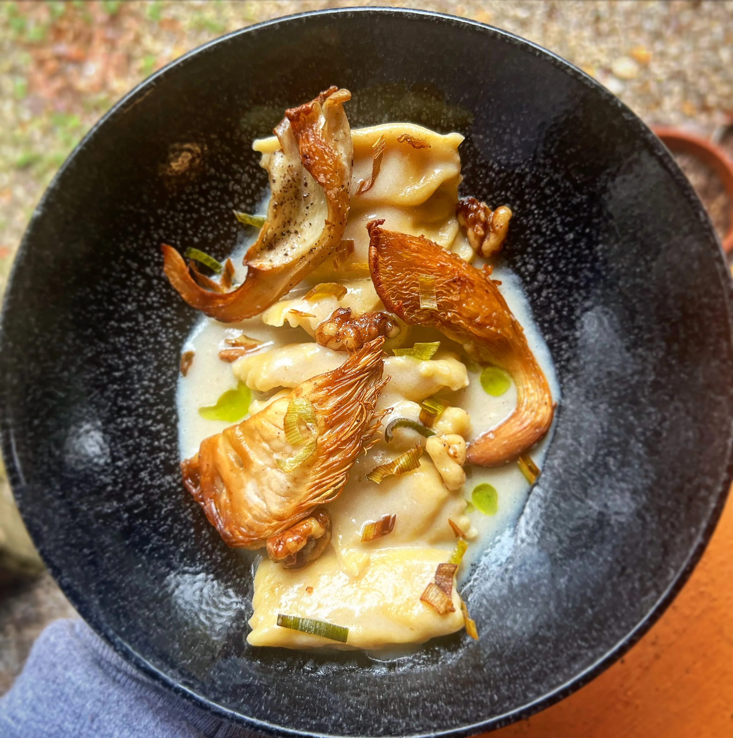 Oyster Mushroom, Ravioli.JPG